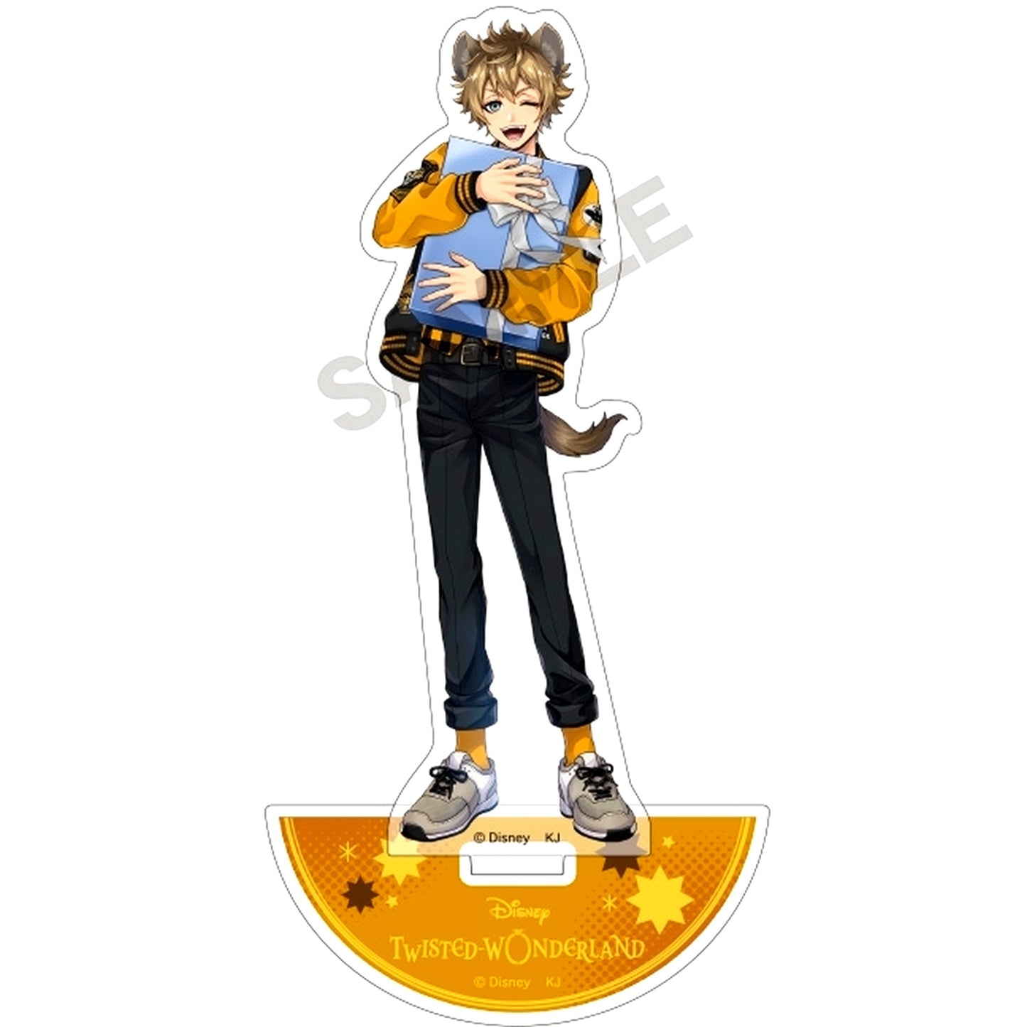 Ruggie Bucchi Union Birthday Foil Stamped Acrylic Stand Disney Twisted-Wonderland [USED]