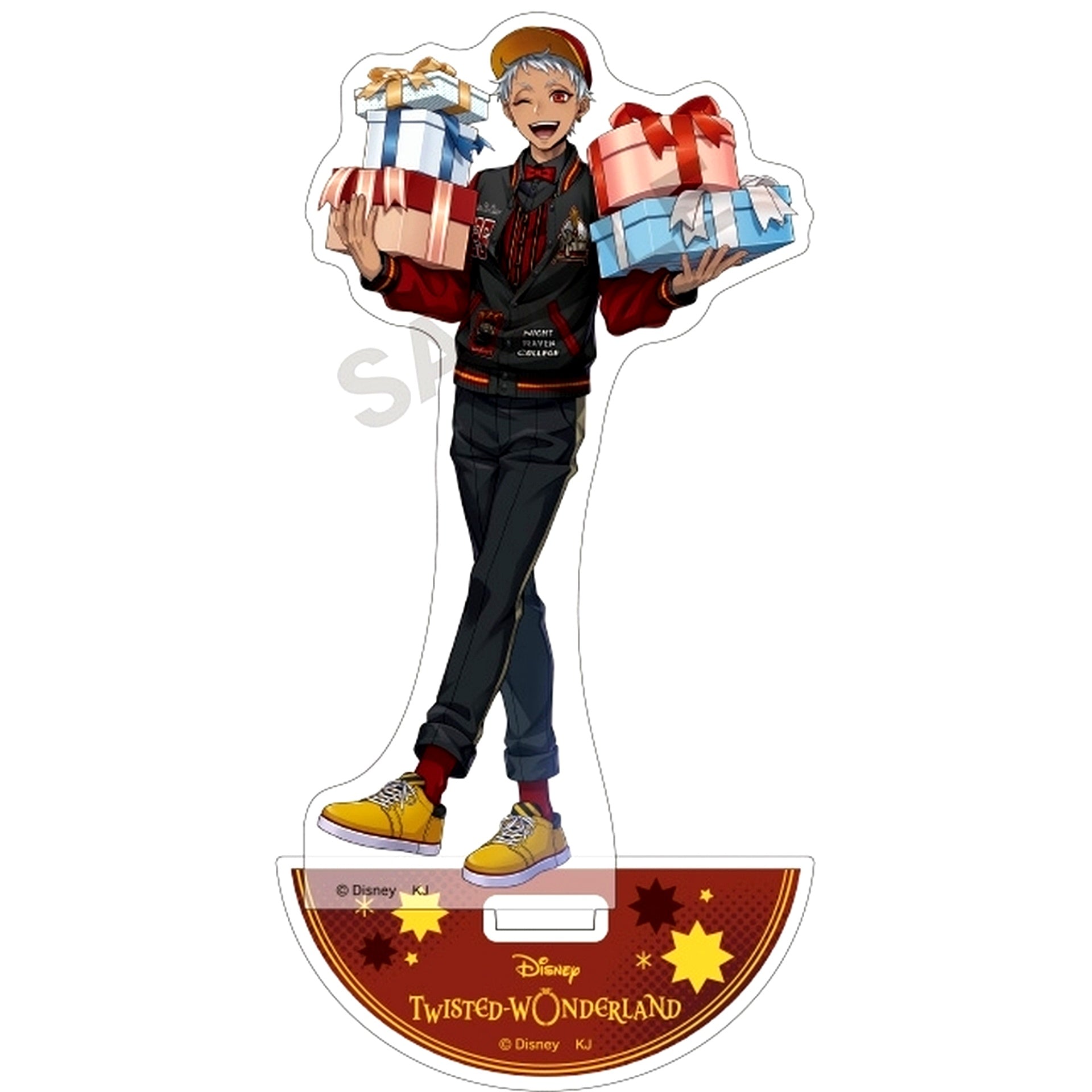 Kalim Al-Asim Union Birthday Disney Twisted-Wonderland Foil Stamped Acrylic Stand [USED]