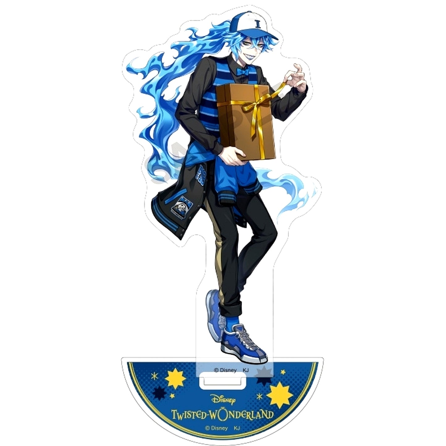 Idia Shroud Union Birthday Foil Stamped Acrylic Stand Disney Twisted-Wonderland [USED]