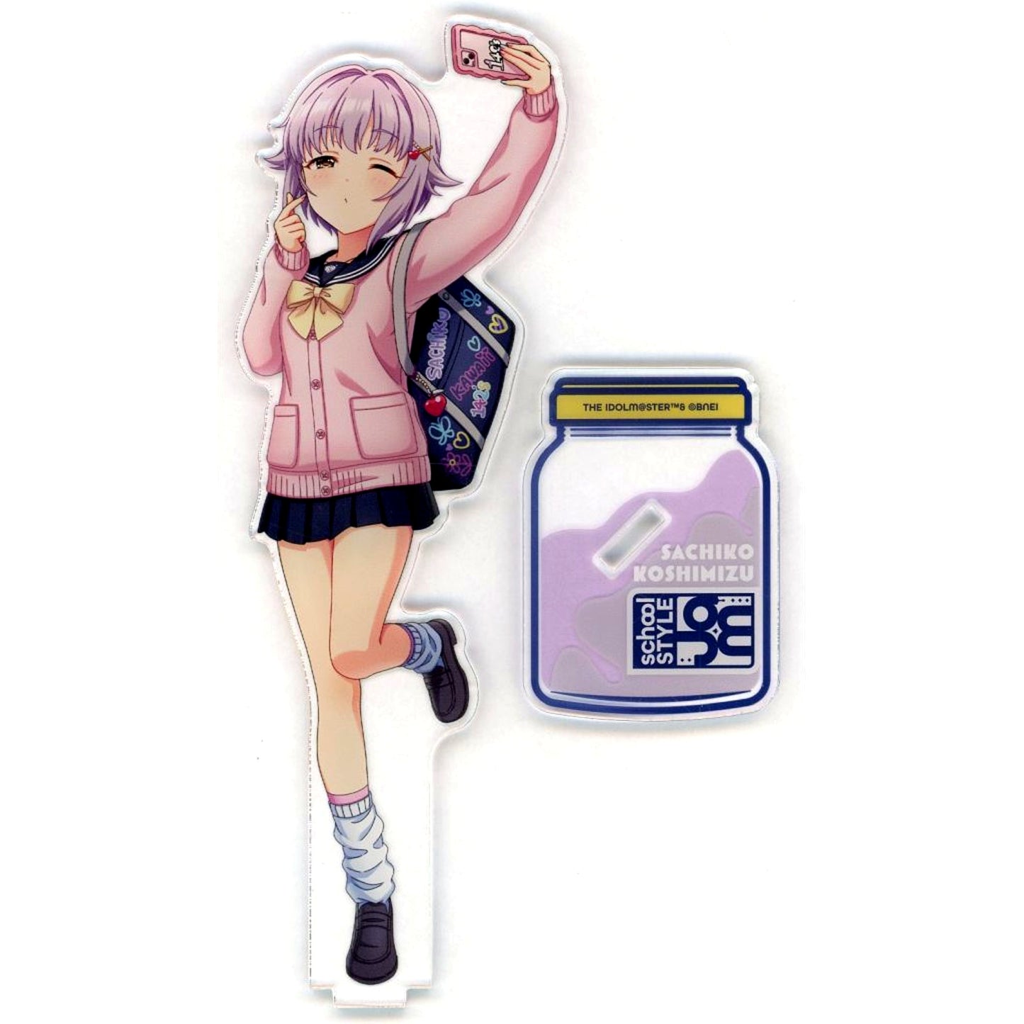Sachiko Koshimizu Vol.2 The Idolmaster Cinderella Girls AFTERSCHOOL STYLEJAM POP UP SHOP in SHIBUYA TSUTAYA Illustration Acrylic Stand [USED]