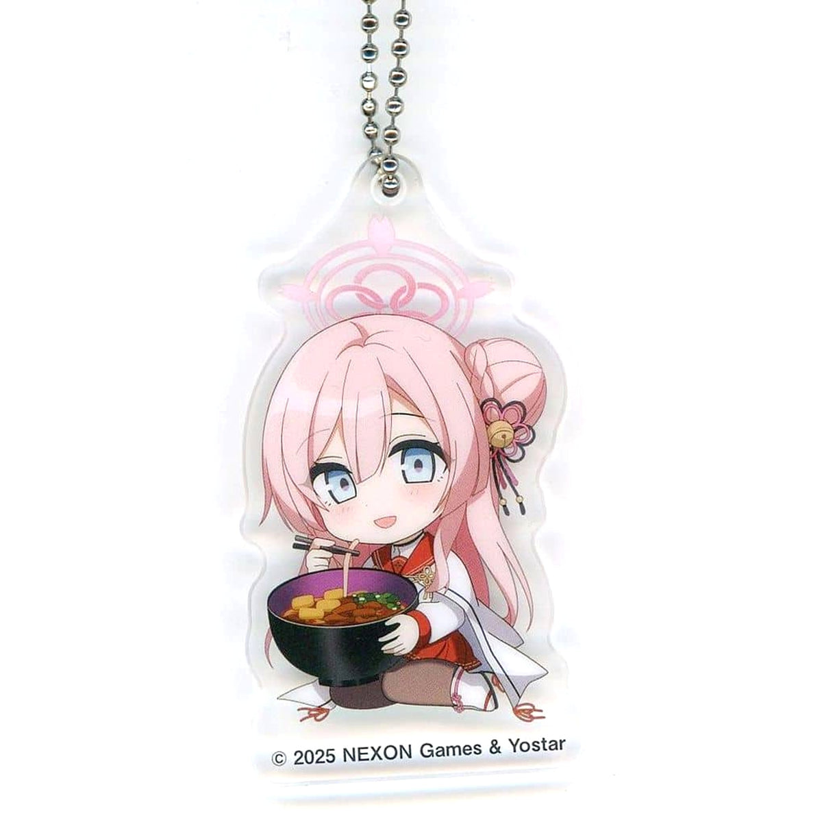 Blue Archive Mimori Mizuha Akai Kitsune and Midori no Tanuki Campaign Trading Acrylic Keychains FamilyMart Exclusive Keychains [USED]