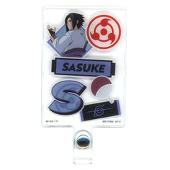 Naruto: Shippuden Sasuke Uchiha Ichiban Kuji Crimson Eyes that Reflect the Heart Strap Holder Charm Prize F [USED]