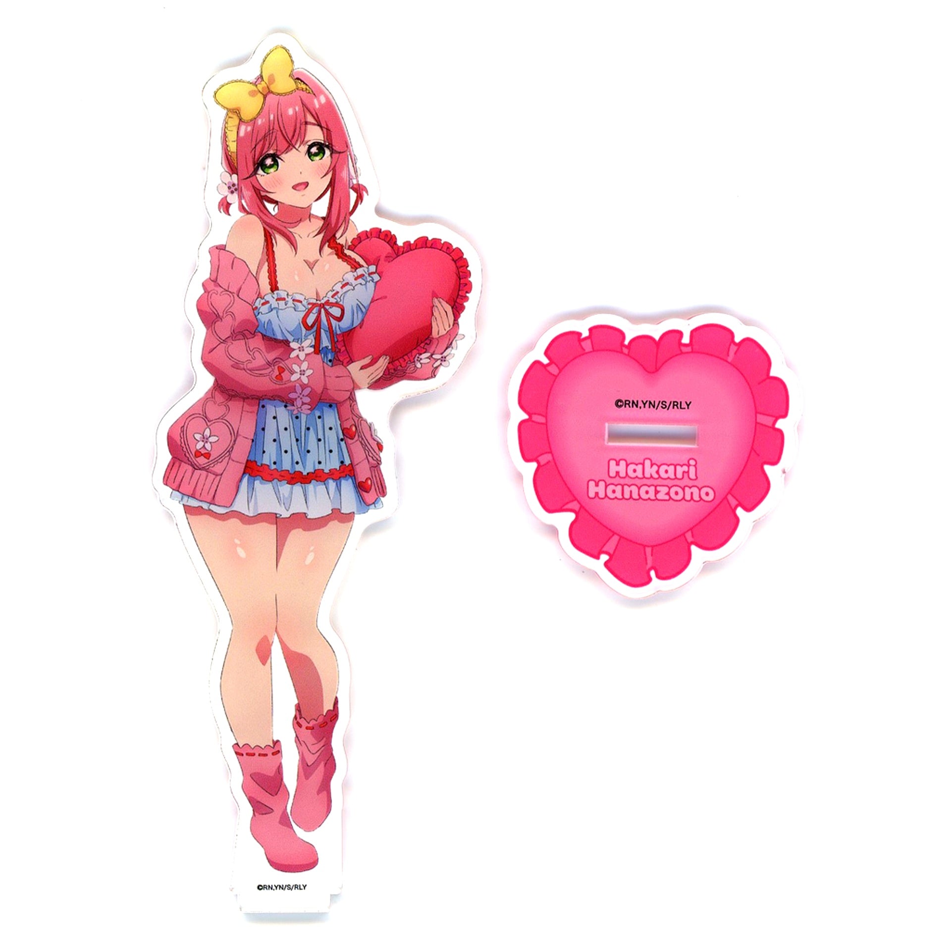 Hakari Hanazono C Prize Acrylic Stand WEB Kuji The 100 Girlfriends Who Really, Really, Really, Really, Really Love You 2nd Sweet Dream Party [USED]