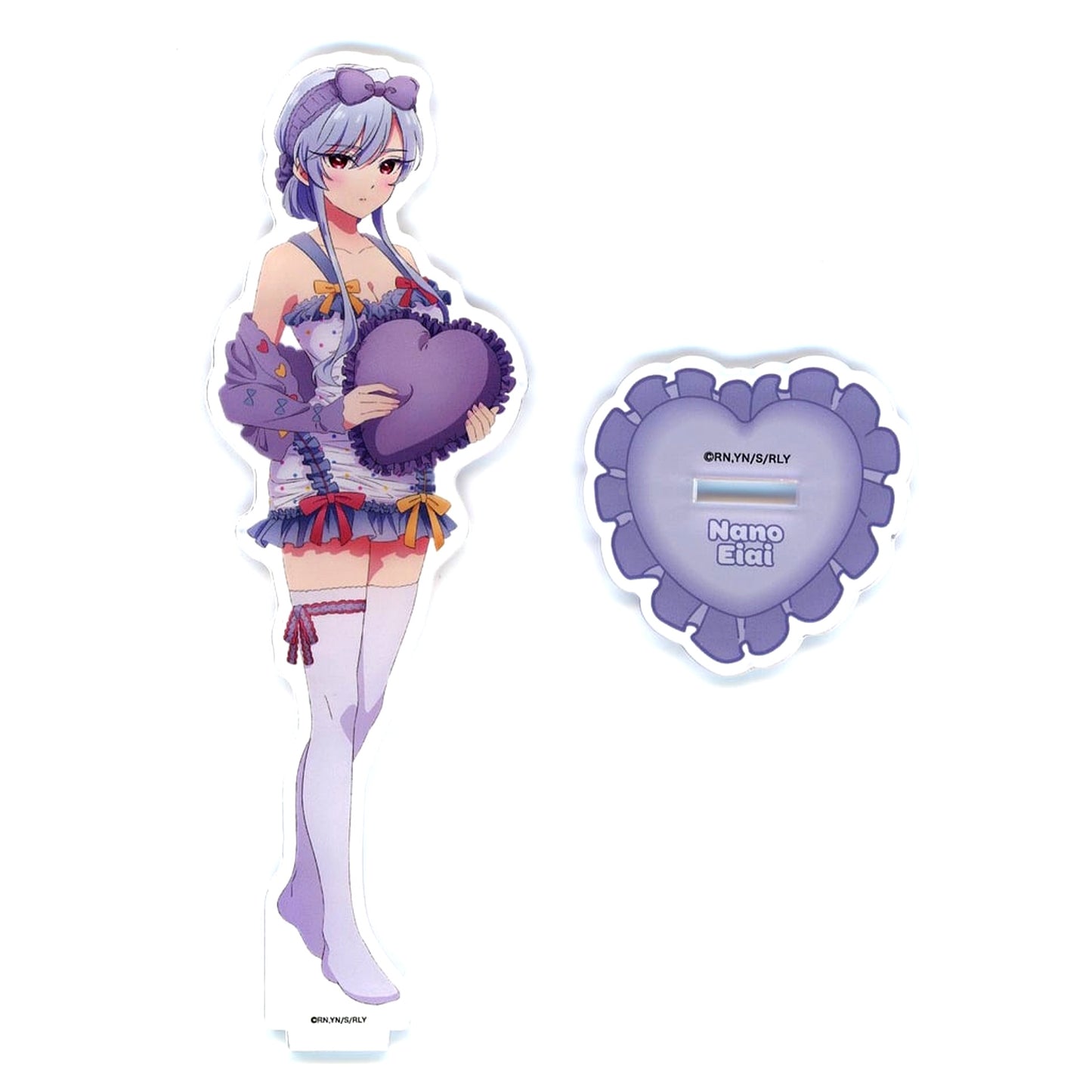Nano Eiai C Prize Acrylic Stand WEB Kuji The 100 Girlfriends Who Really, Really, Really, Really, Really Love You 2nd Sweet Dream Party [USED]