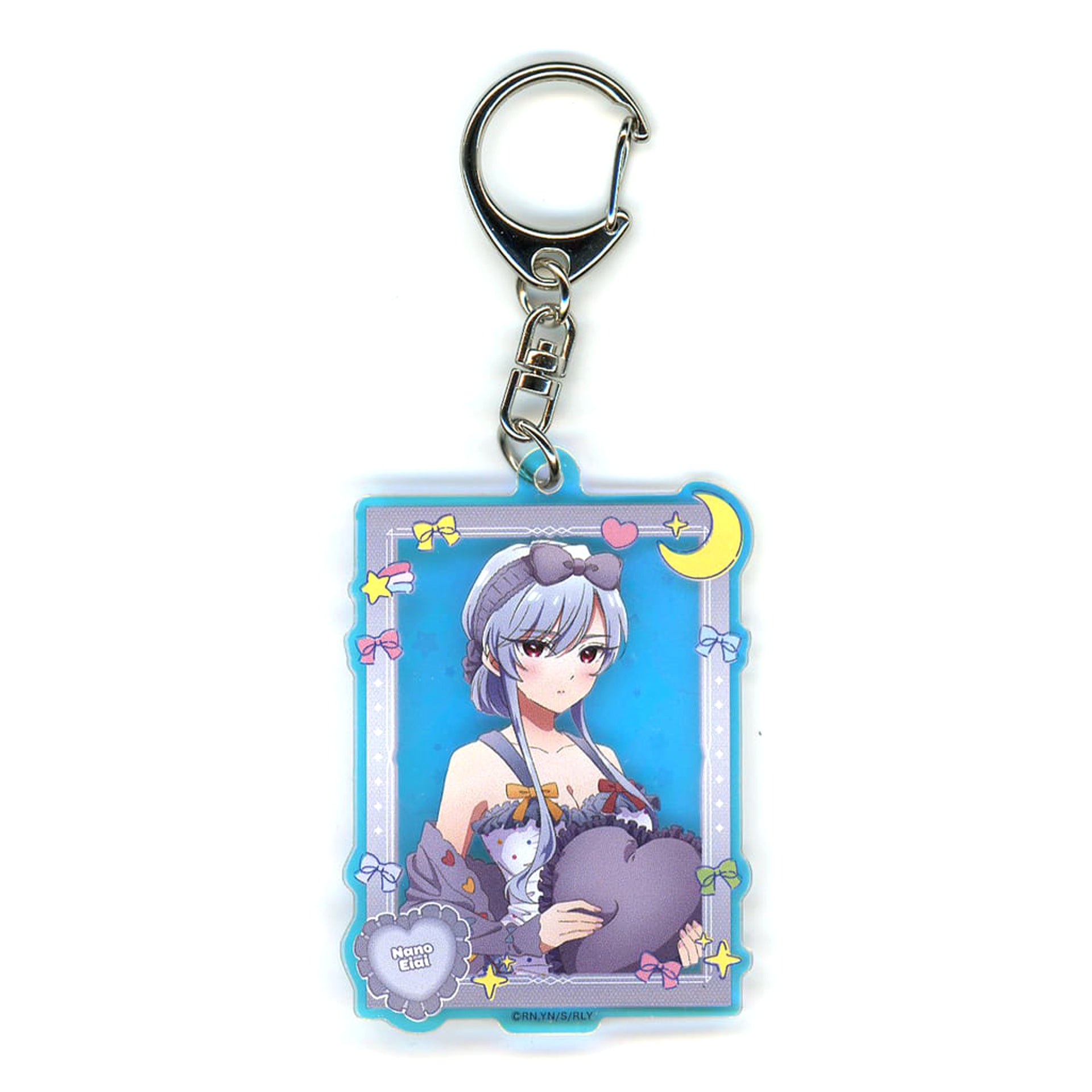 The 100 Girlfriends Who Really, Really, Really, Really, Really Love You Nano Eiai Webkuji Aurora Acrylic Keychain Sweet Dream Party Vol.2 Prize D Keychains [USED]
