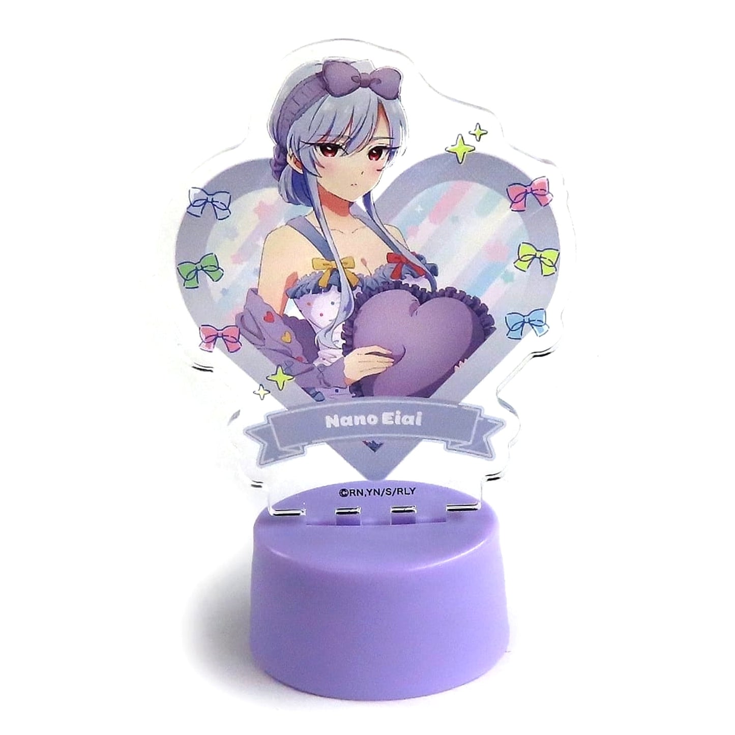 The 100 Girlfriends Who Really, Really, Really, Really, Really Love You Nano Eiai Futa-noru Mascot WEB Kuji 2nd Sweet Dream Party Prize E Acrylic Stands [USED]