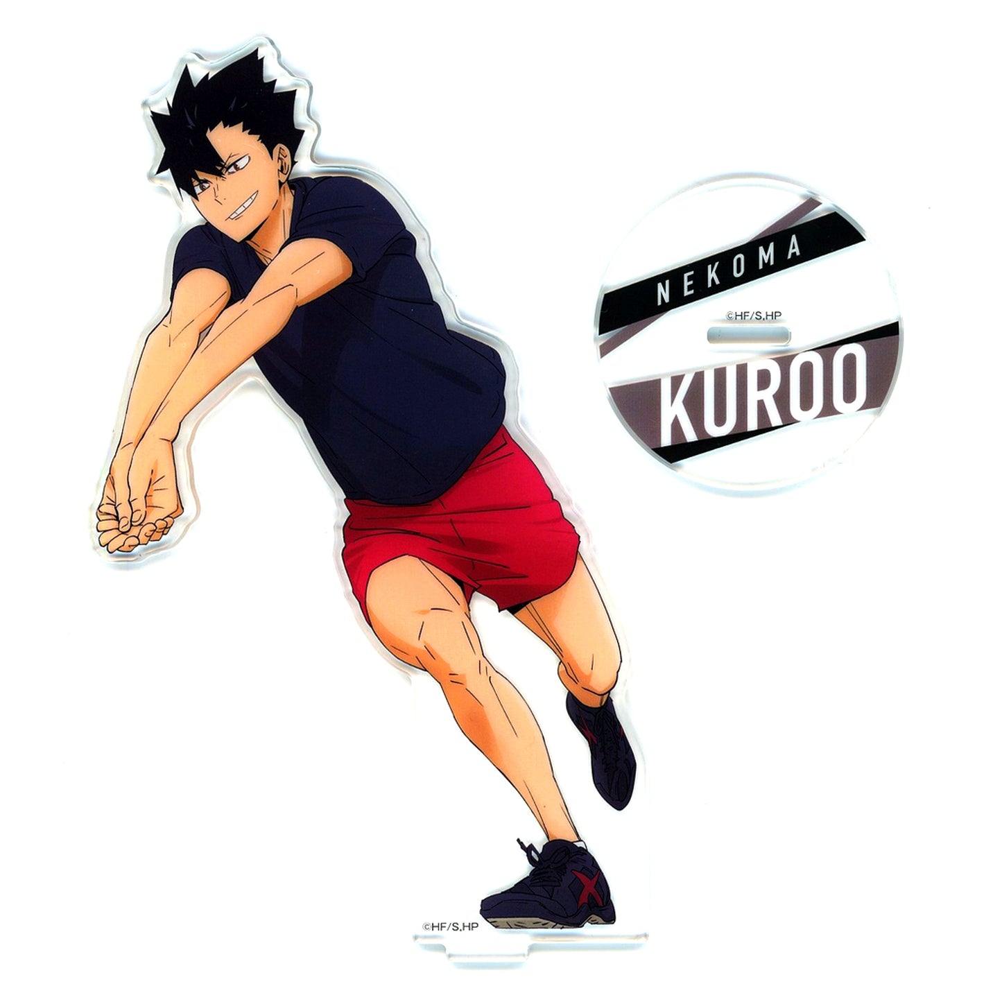 Tetsuro Kuroo BIG Clear Stand Kuji Luck Haikyu!! Receive Prize G [USED]
