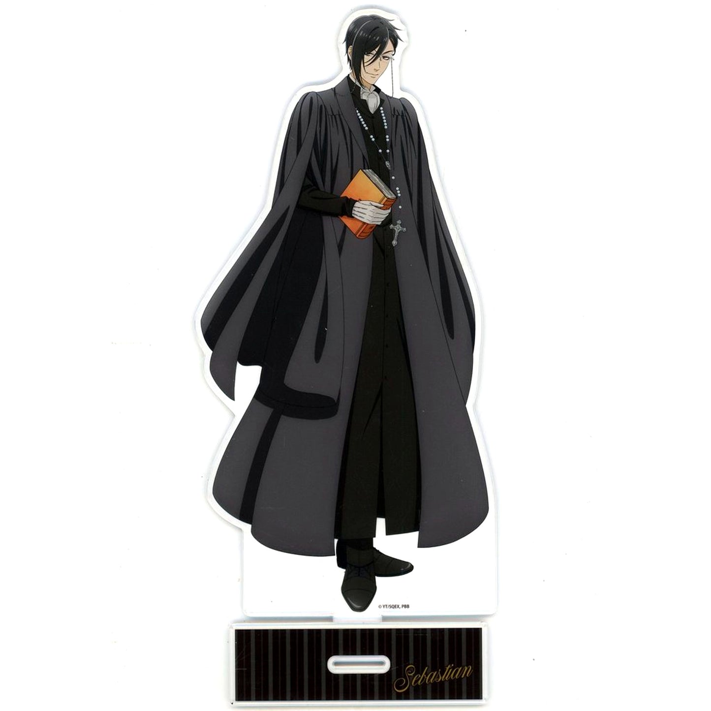 Sebastian Michaelis B Prize BIG Acrylic Stand Charafuku Kuji Black Butler: Public School Arc [USED]