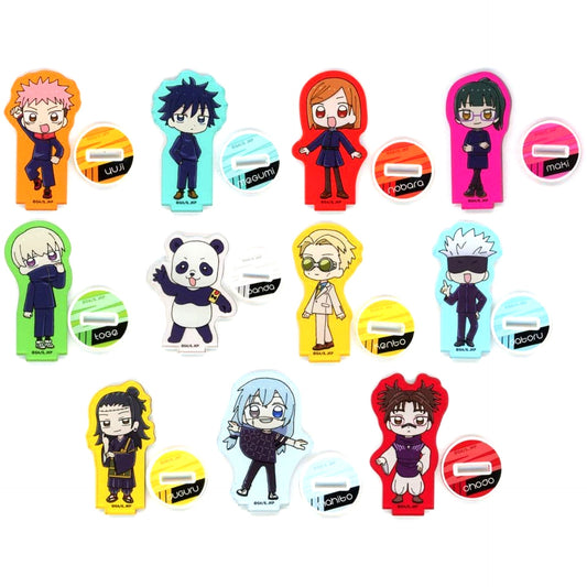 Jujutsu Kaisen Jump Festa 2025 Trading Acrylic Stand Set of 11 [USED]
