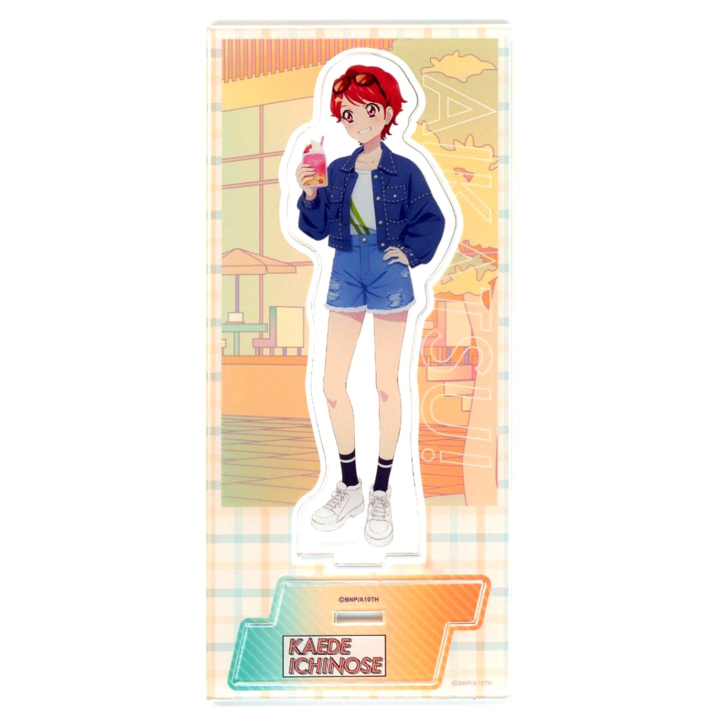 Kaede Ichinose Incognito Eating Tour Ver. Aikatsu! Acrylic Stand [USED]