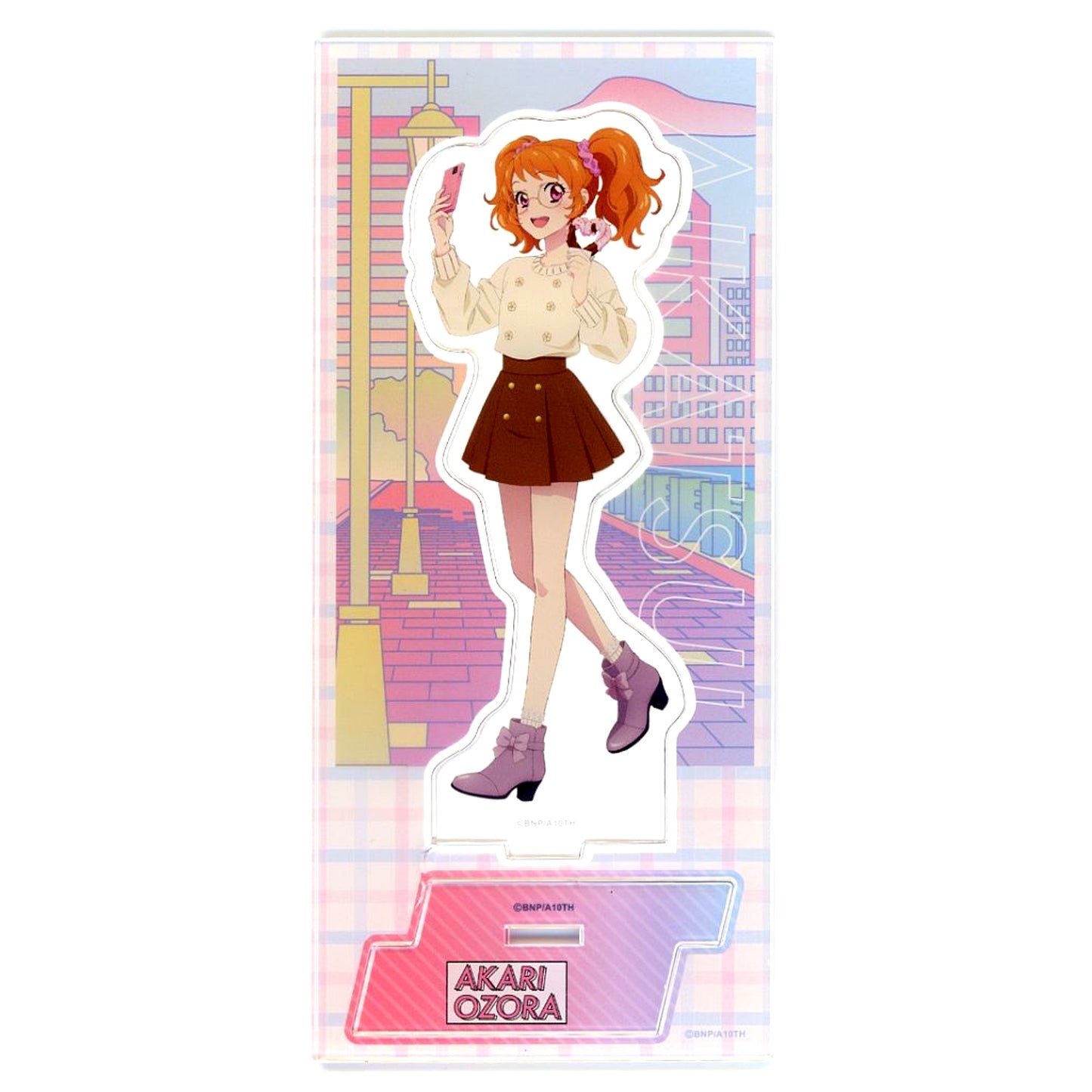 Akari Ozora Incognito Food Tour Ver. Acrylic Stand Aikatsu! [USED]