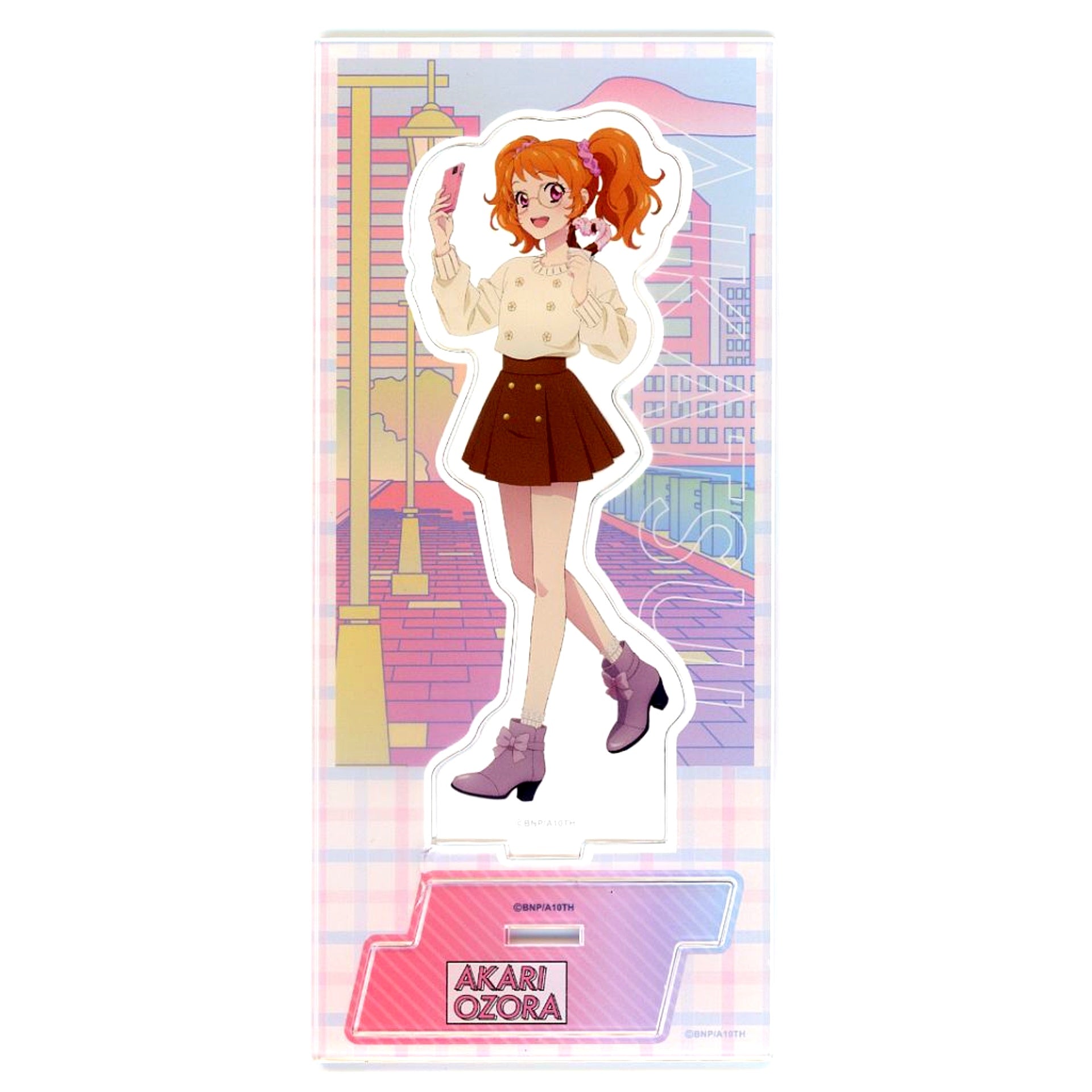 Akari Ozora Incognito Food Tour Ver. Acrylic Stand Aikatsu! [USED]