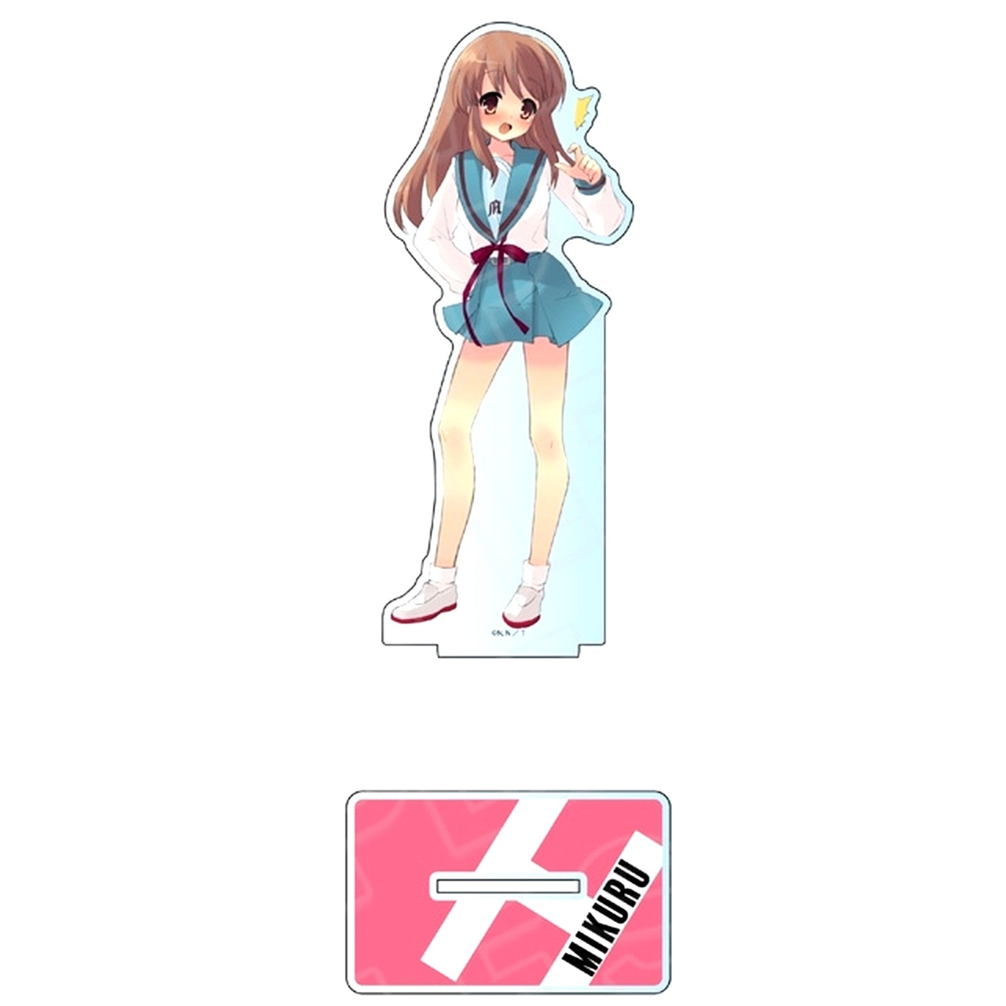 Mikuru Asahina Big Acrylic Stand Haruhi Suzumiya Series [USED]