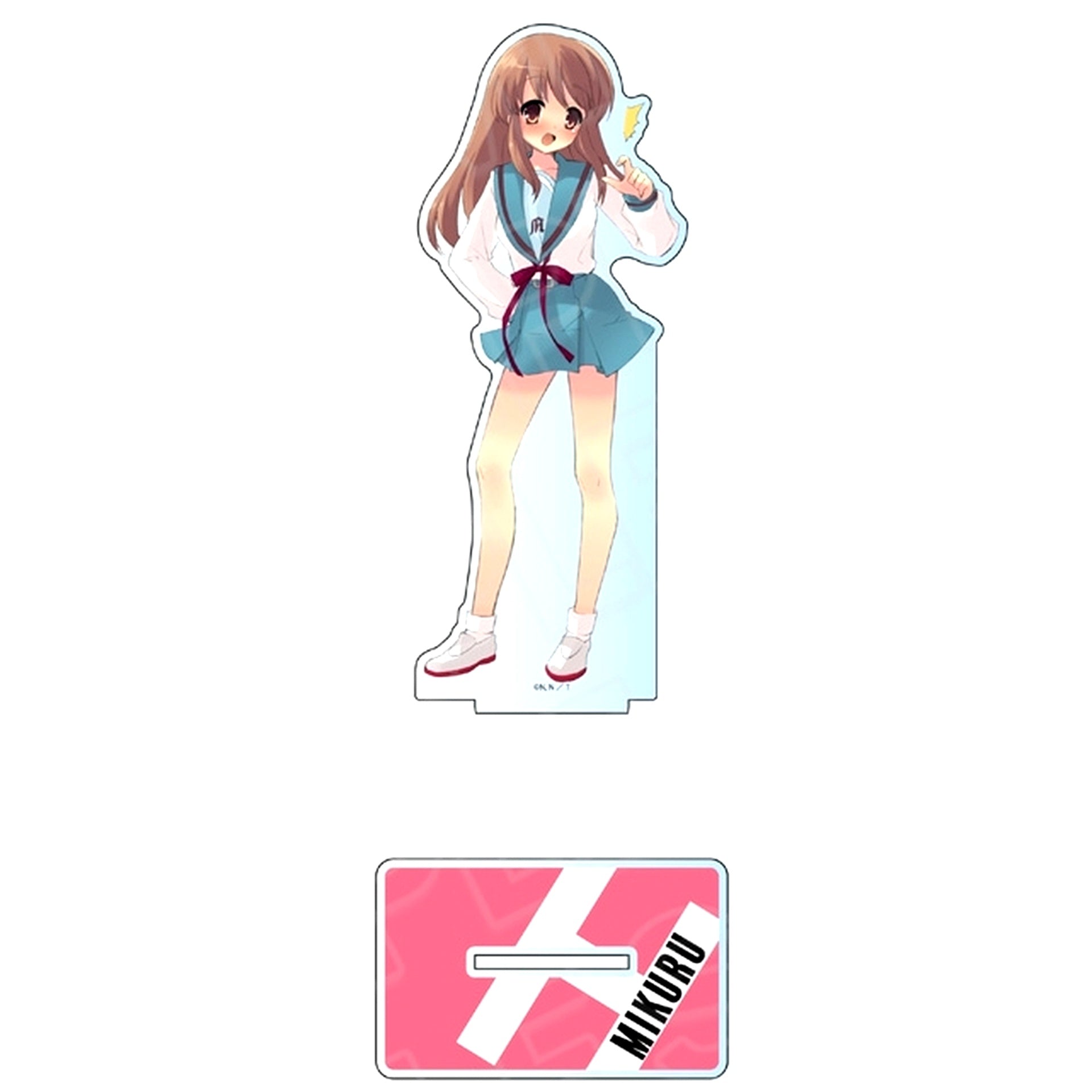 Mikuru Asahina Big Acrylic Stand Haruhi Suzumiya Series [USED]