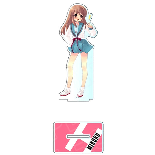 Mikuru Asahina Big Acrylic Stand Haruhi Suzumiya Series [USED]