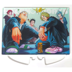 Sakamoto Days Taro Sakamoto & Others School Uniform Premium Acrylic Art Weekly Shonen Jump Digital Ver. Subscribers Limited Service For All Applicants Acrylic Item [USED]