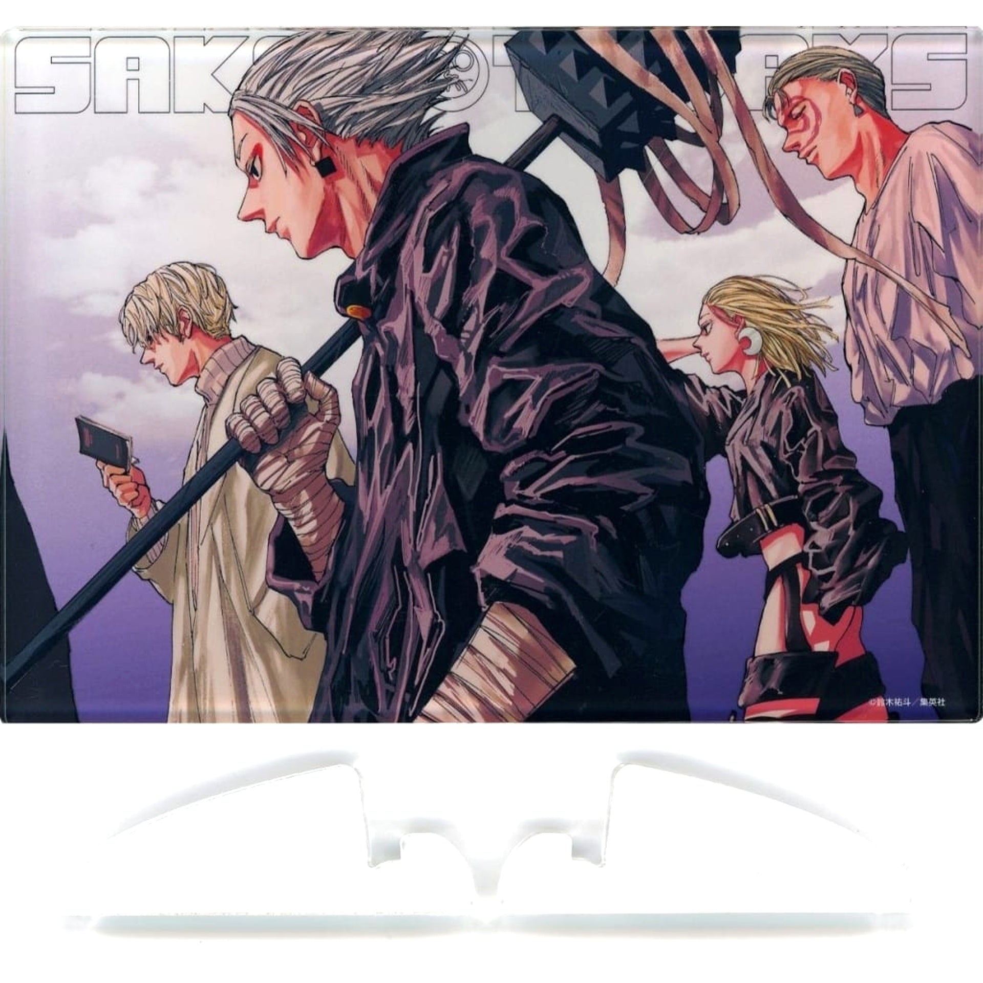 Sakamoto Days B. Slur Premium Acrylic Art Weekly Shonen Jump Digital Ver. Subscribers Limited Service For All Applicants Acrylic Item [USED]