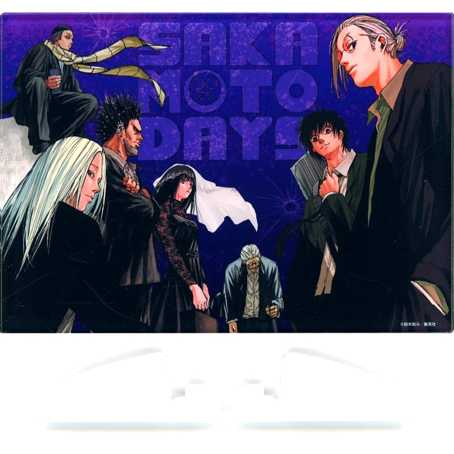 SAKAMOTO DAYS C.ORDER PREMIUM Acrylic Art Weekly Shonen Jump Digital Edition Weekly Shonen Jump Subscription Member Exclusive All Applicants Service [USED]