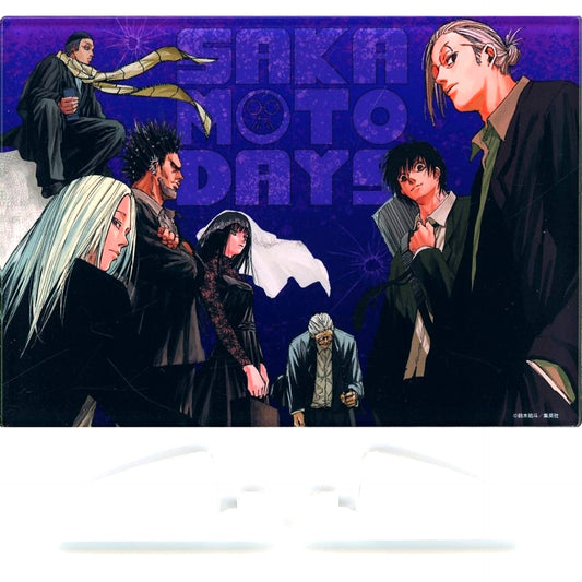SAKAMOTO DAYS C.ORDER PREMIUM Acrylic Art Weekly Shonen Jump Digital Edition Weekly Shonen Jump Subscription Member Exclusive All Applicants Service [USED]