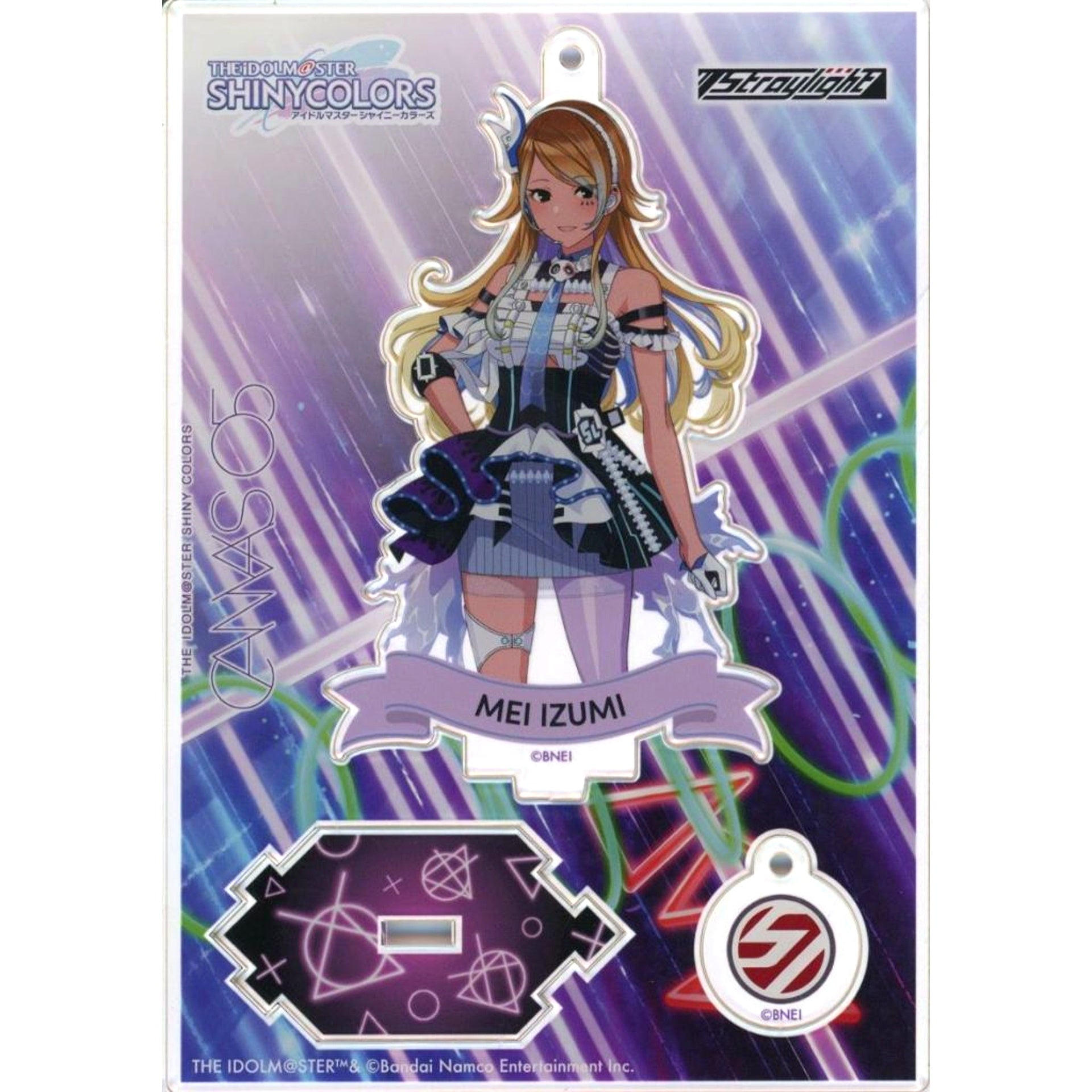 Mei Izumi Ver. Acrylic Stand Keychain The Idolm@ster Shiny Colors CANVAS 05 [USED]