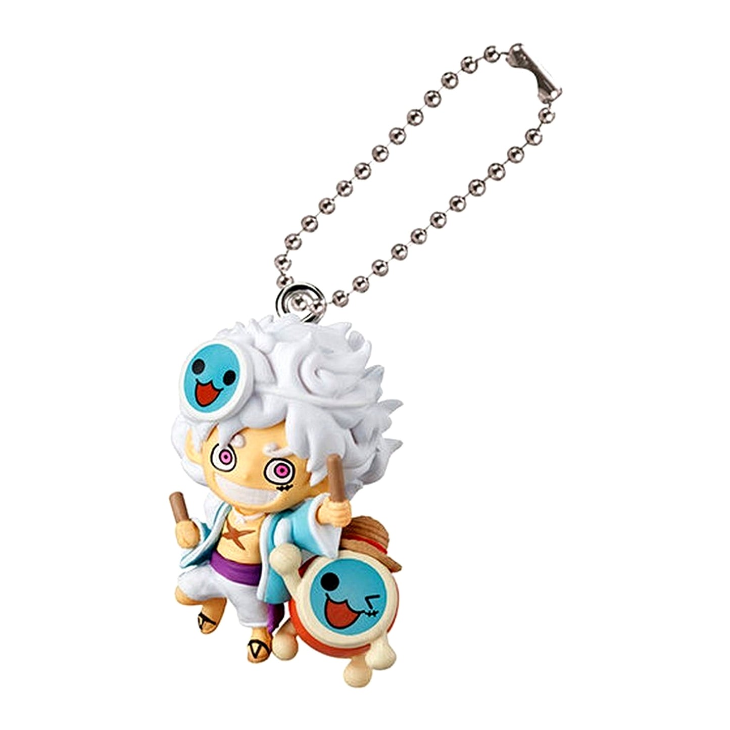 Luffy Gear 5 & Katsu-chan One Piece x Taiko no Tatsujin Swing Figure [USED]