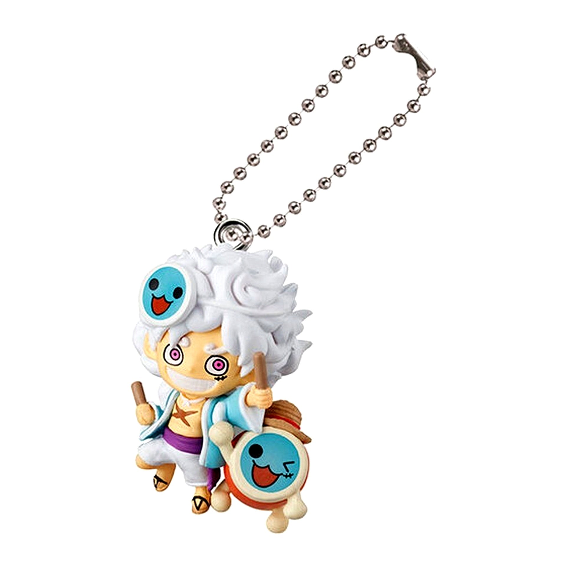 Luffy Gear 5 & Katsu-chan One Piece x Taiko no Tatsujin Swing Figure [USED]