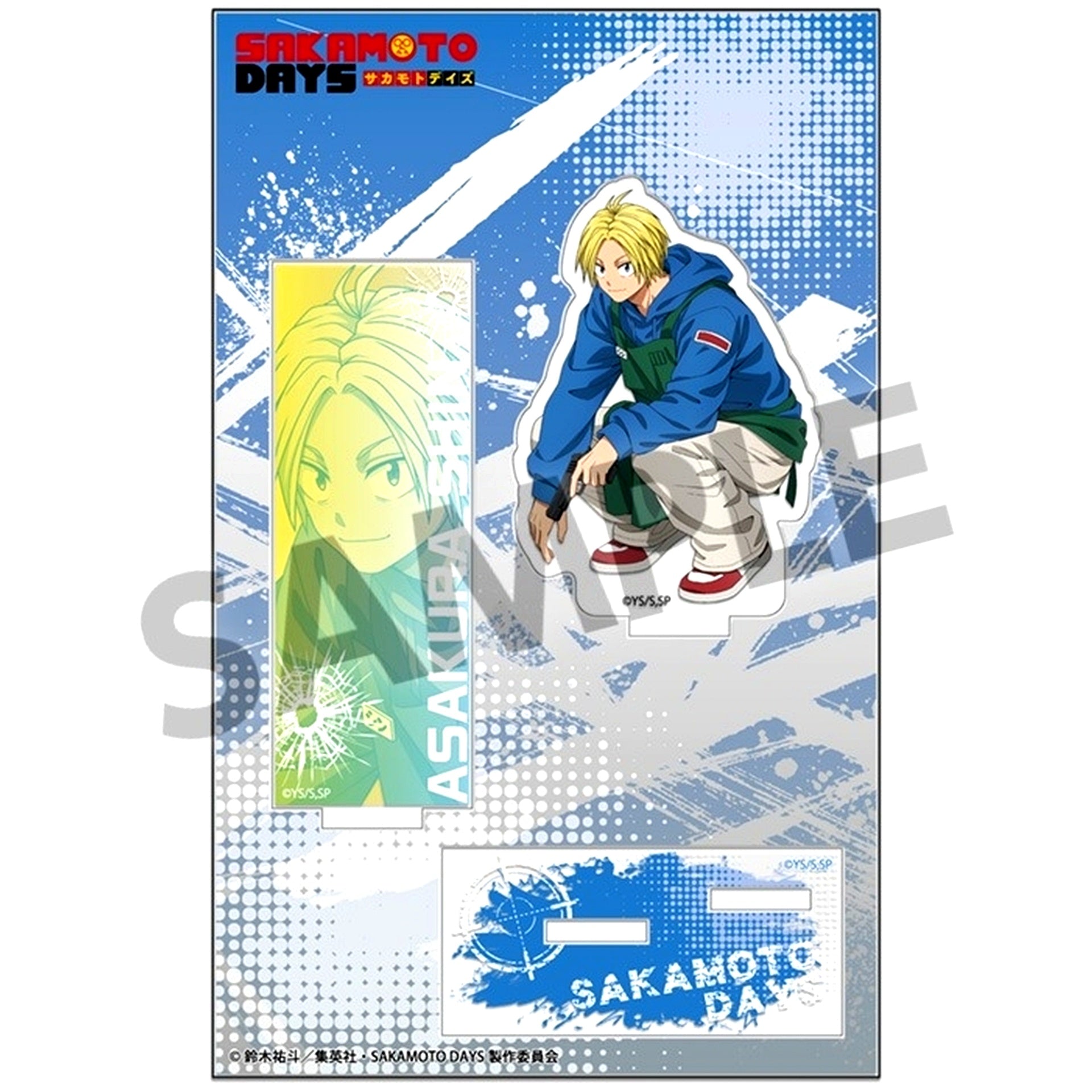 Shin Asakura Sakamoto Days Diorama Acrylic Stand [USED]