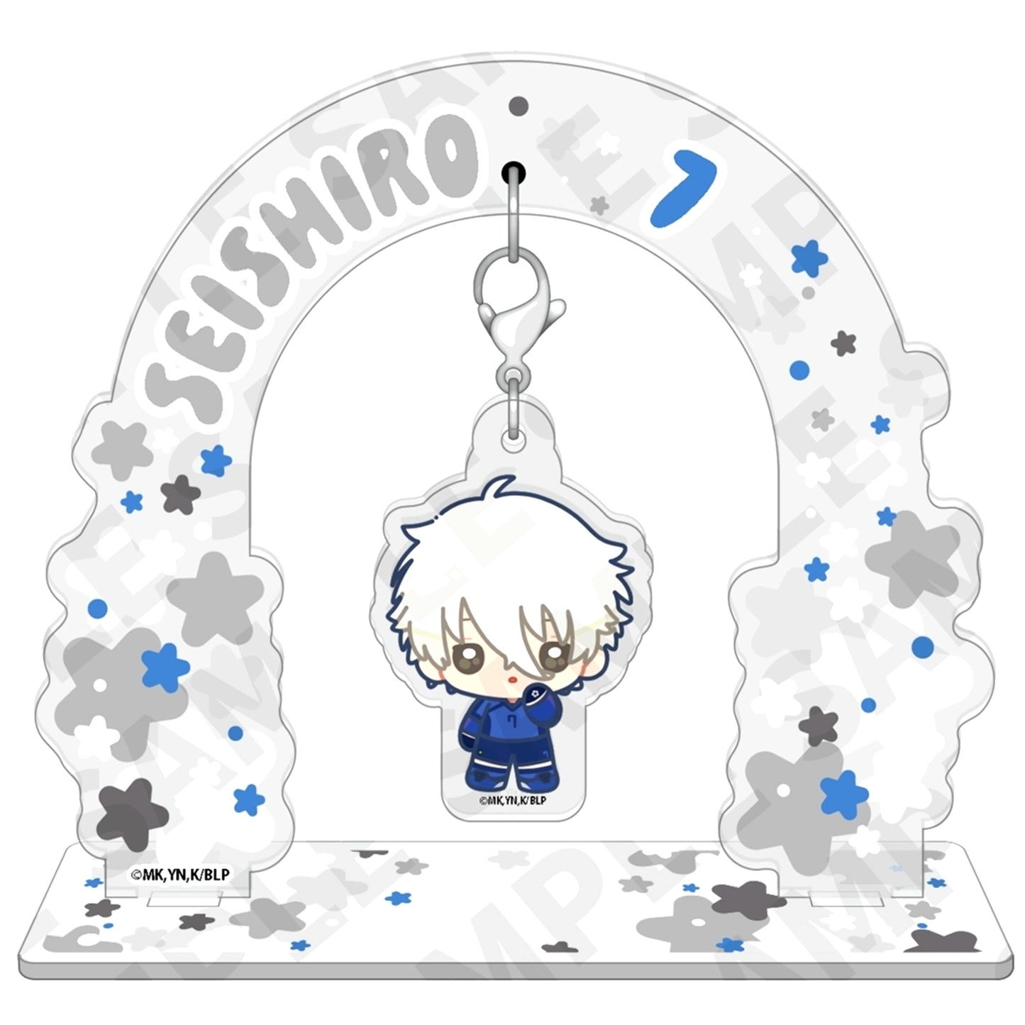Seishiro Nagi Urukyun Yurayura Acrylic Stand Blue Lock [USED]