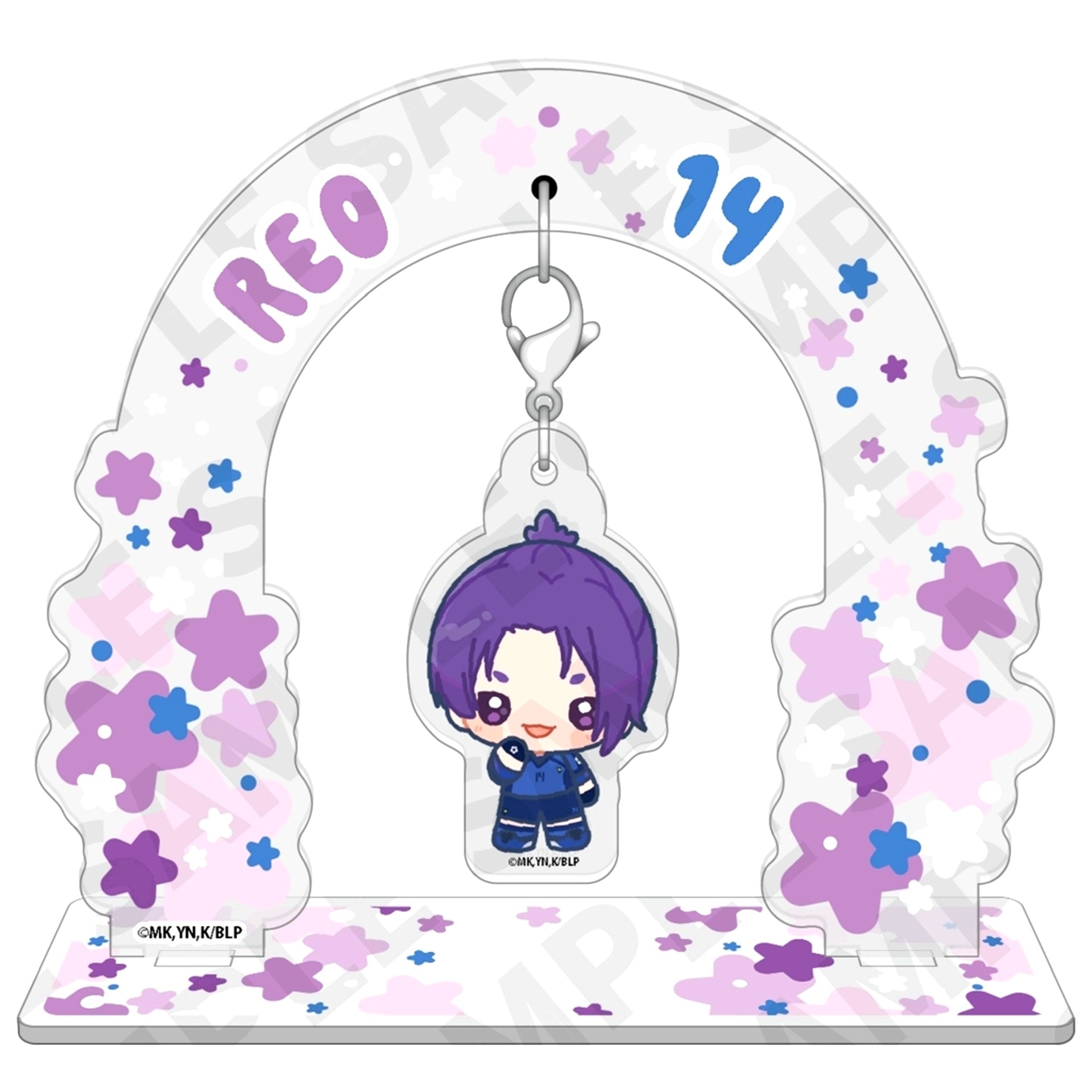 Reo Mikage Urukyun Yurayura Acrylic Stand Blue Lock [USED]