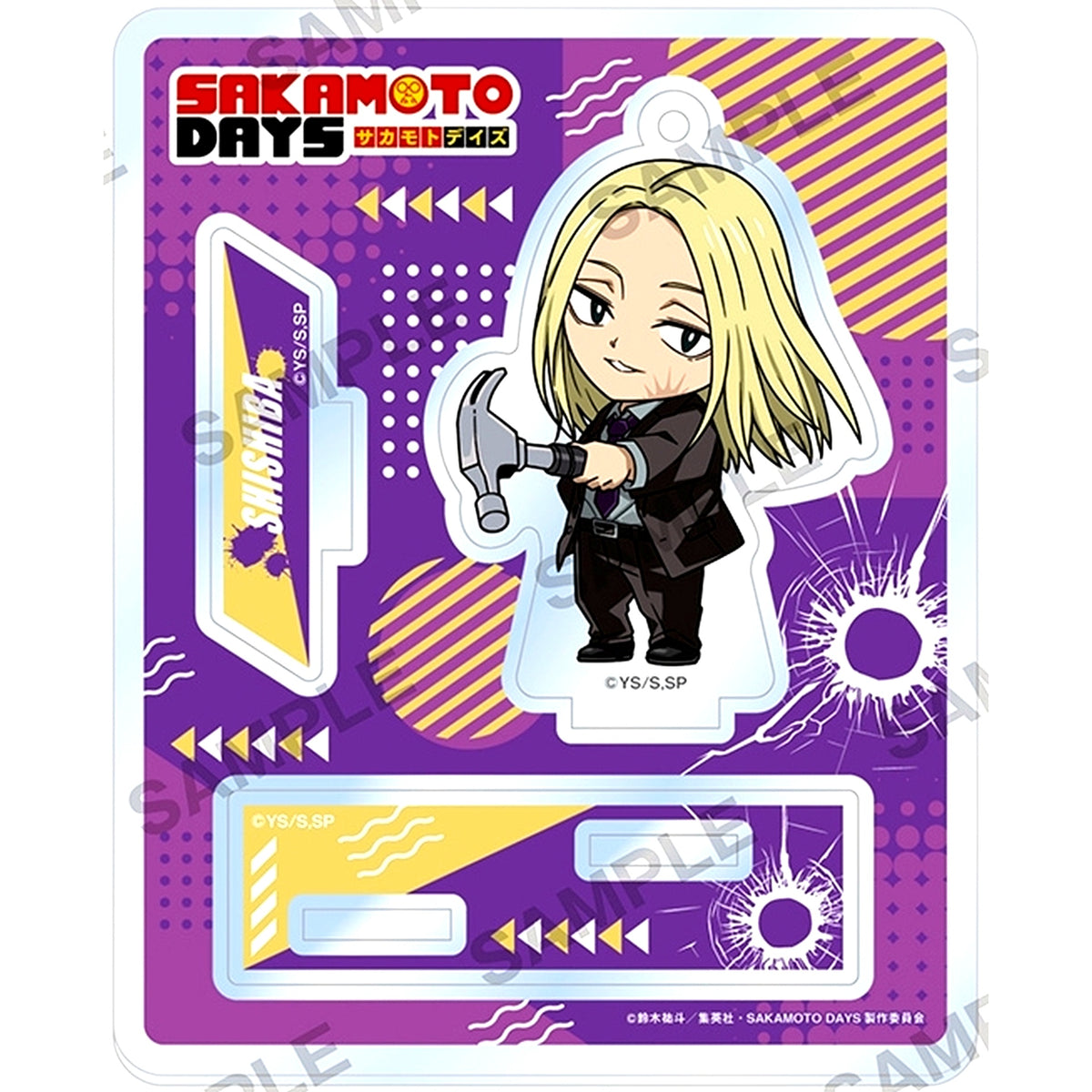 Shishiba Niitengo Sakamoto Days Acrylic Stand [USED]