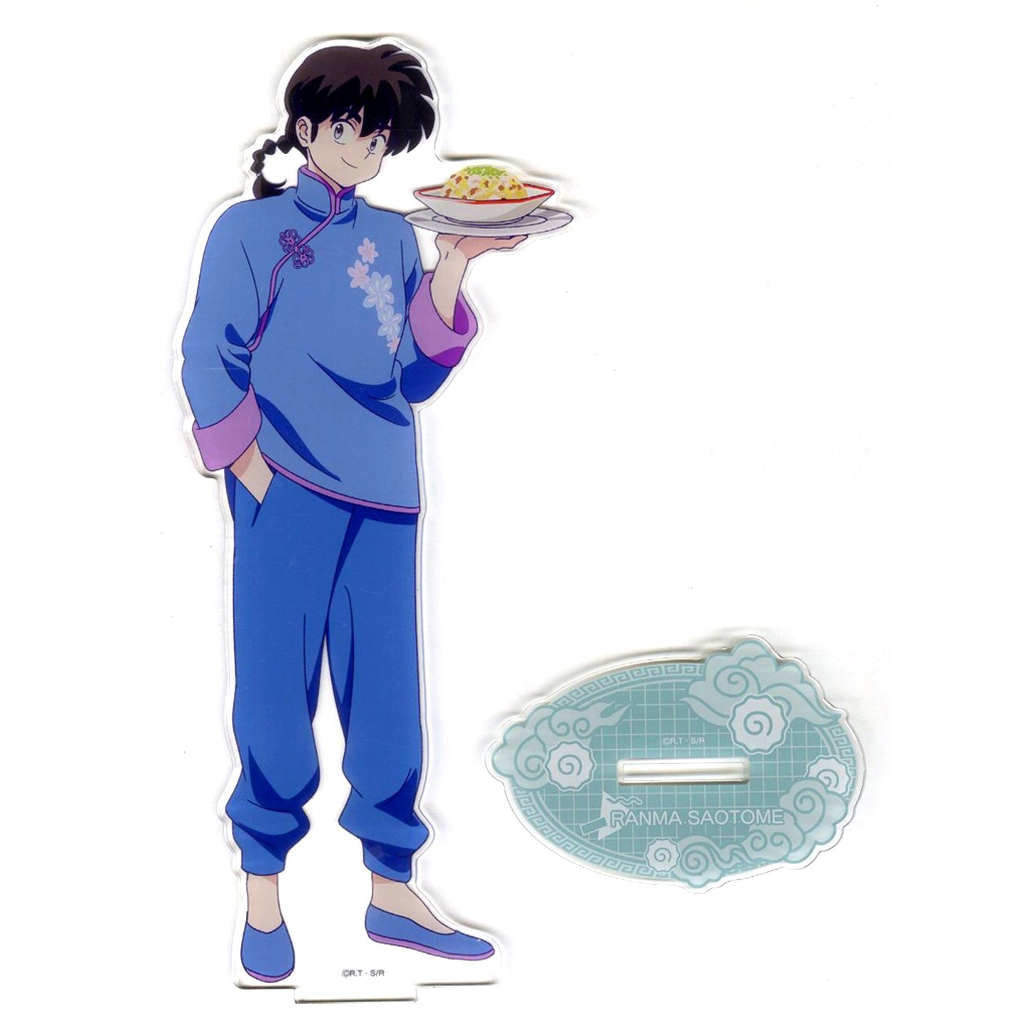 Ranma Saotome Male Ranma 1/2 Collabo Cafe Nekohanten in TOKYO PARADE BIG Acrylic Stand [USED]