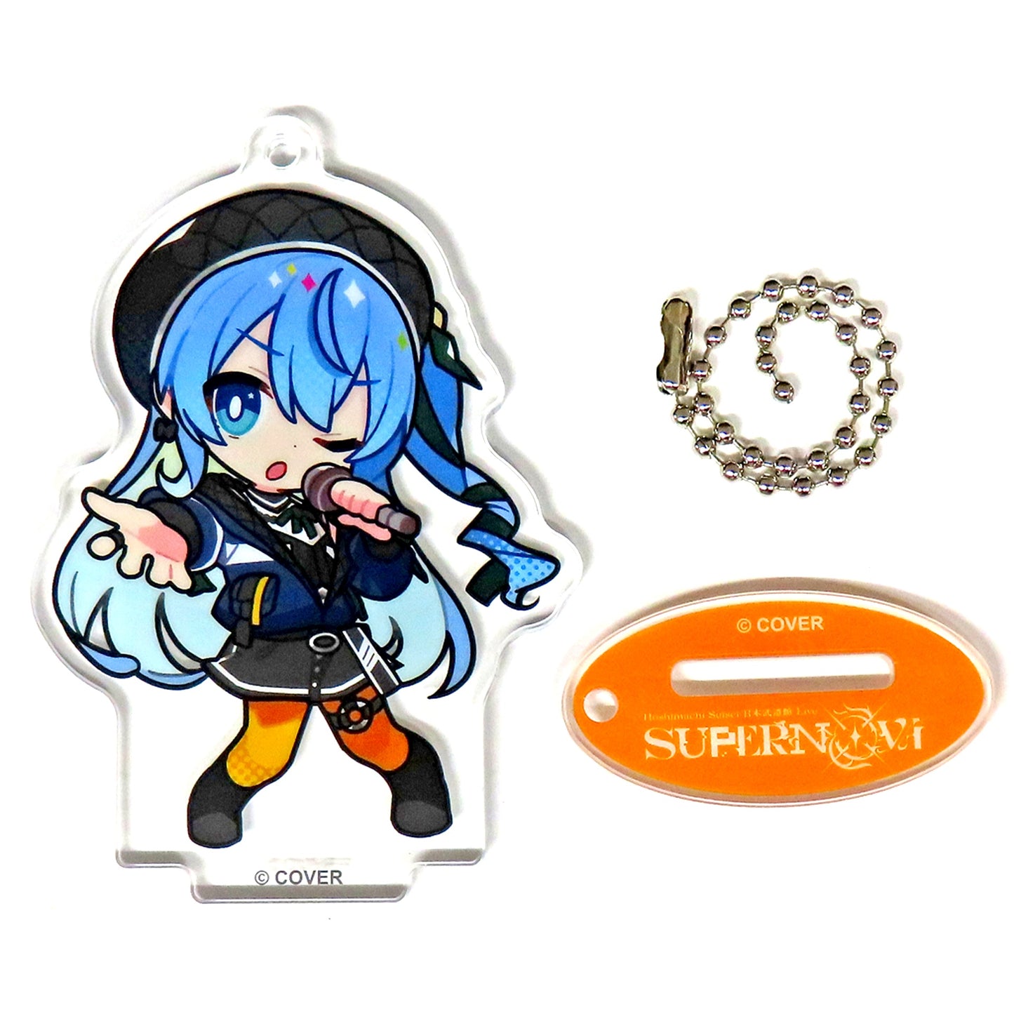 Hoshimachi Suisei Hat hololive Random Acrylic Keychain Nippon Budokan Live SuperNova [USED]