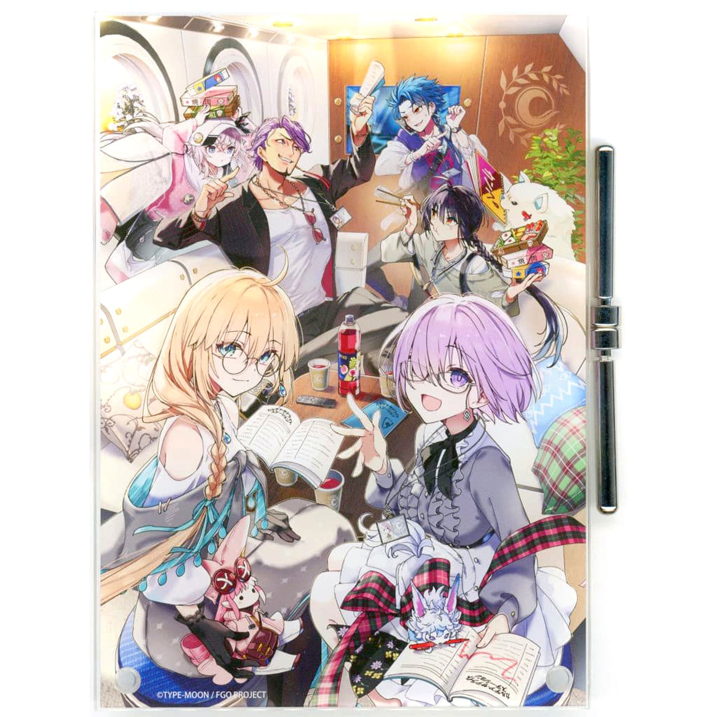 Fate/Grand Order Chaldea Satellite Station 2024-2025 Main Visual Acrylic Plate [USED]