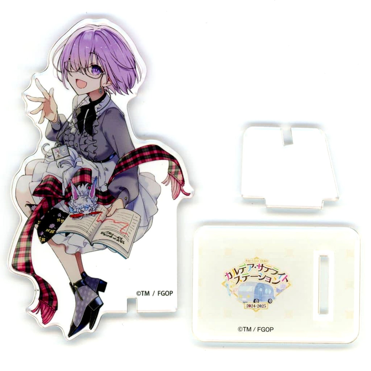 Shielder Mash Kyrielight Fate/Grand Order Chaldea Satellite Station 2024-2025 Main Visual Acrylic Stand [USED]