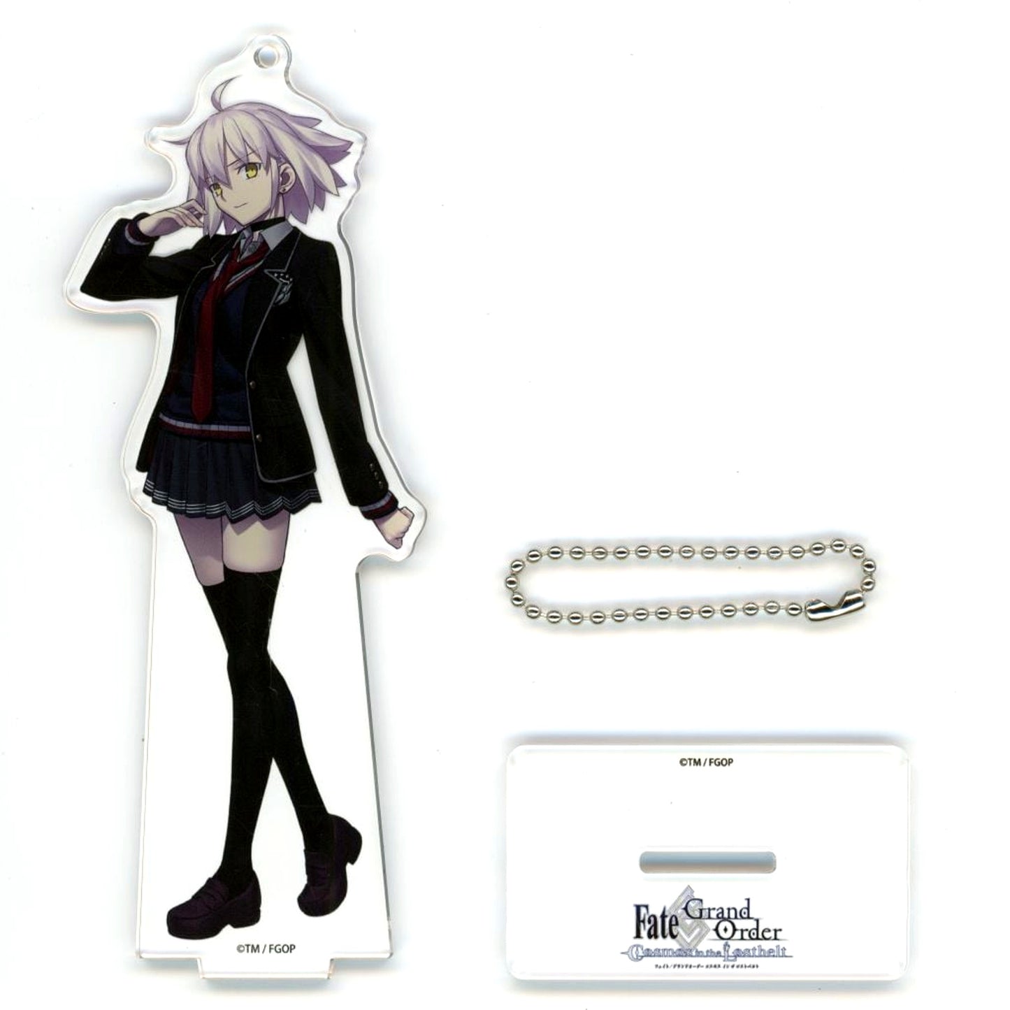 Orita-san Irreversible Discard Hole Id Pickup Acrylic Mascot Fate/Grand Order Chaldea Satellite Station 2024-2025 [USED]