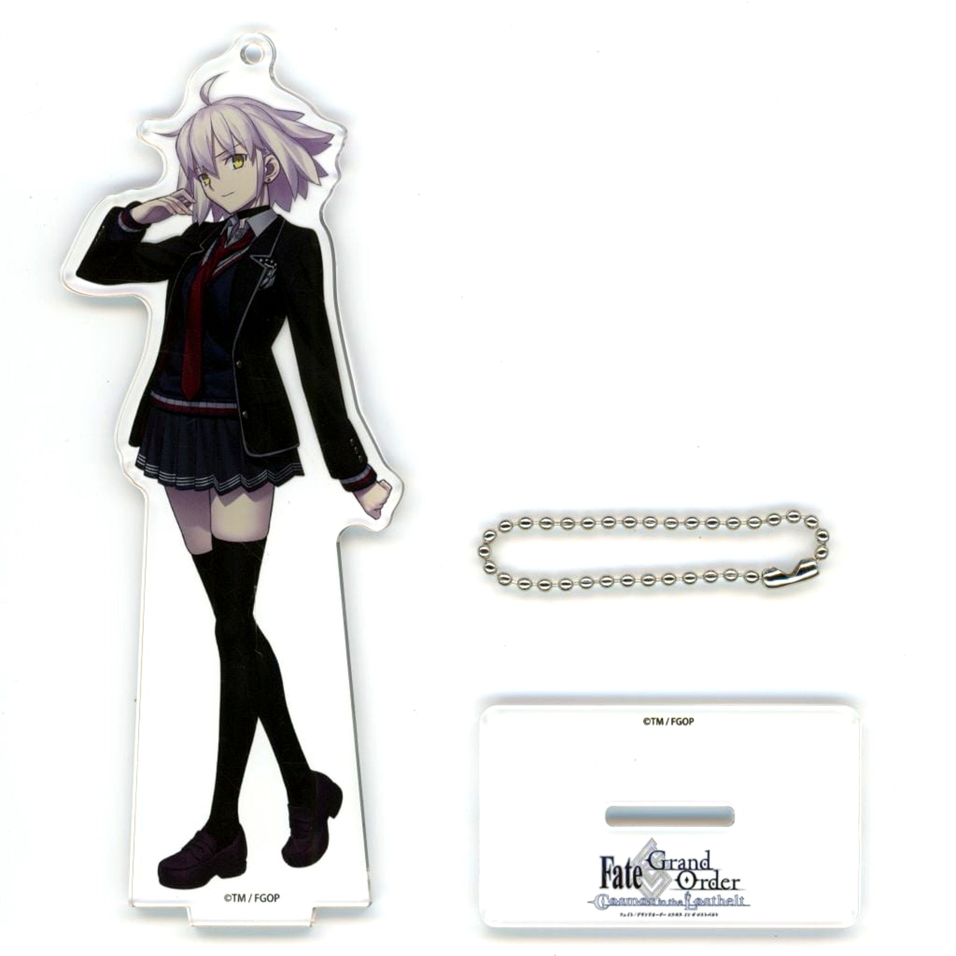 Orita-san Irreversible Discard Hole Id Pickup Acrylic Mascot Fate/Grand Order Chaldea Satellite Station 2024-2025 [USED]