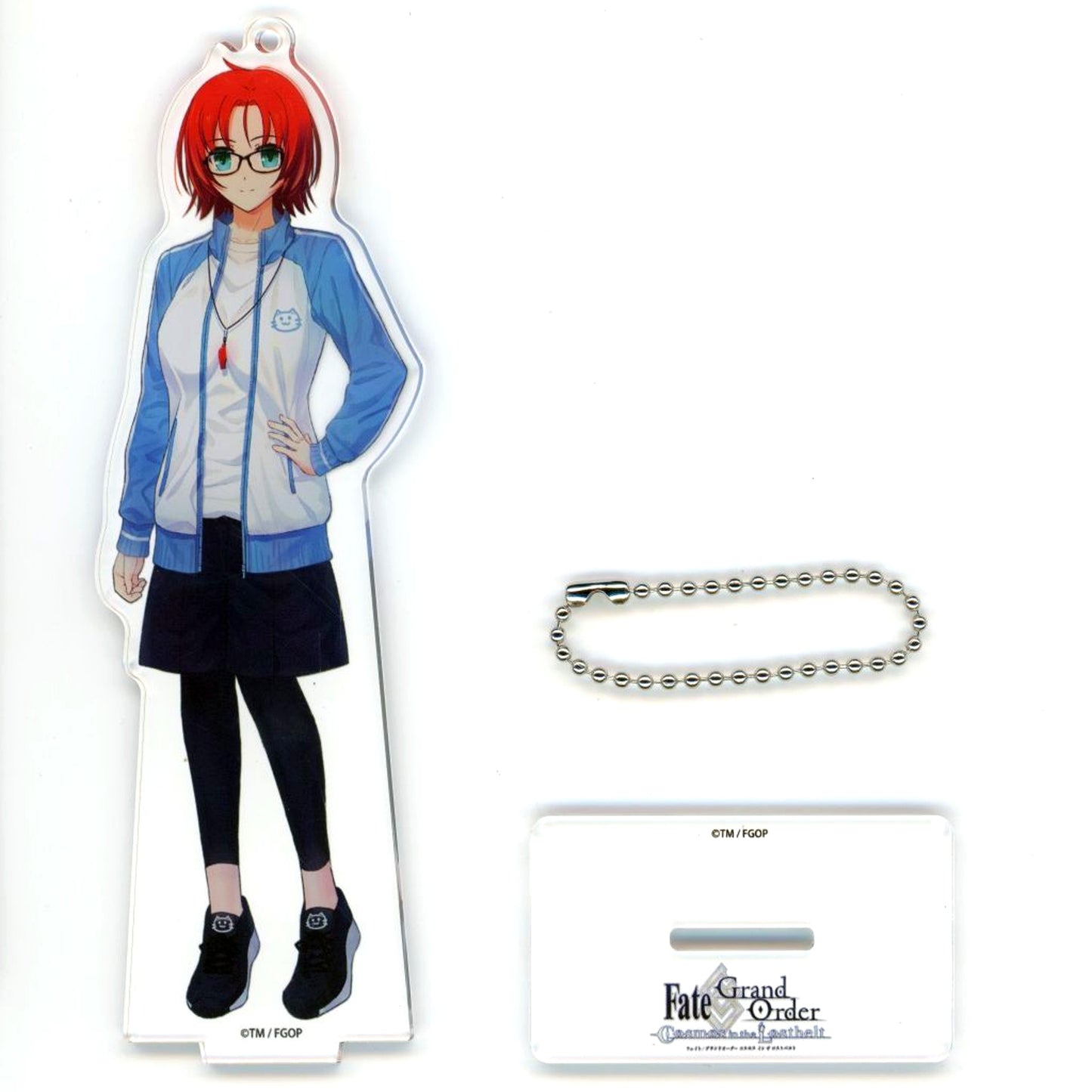 Fuka Katsume Irreversible Disposal Hole Id Pickup Acrylic Mascot Fate/Grand Order Chaldea Satellite Station 2024-2025 [USED]