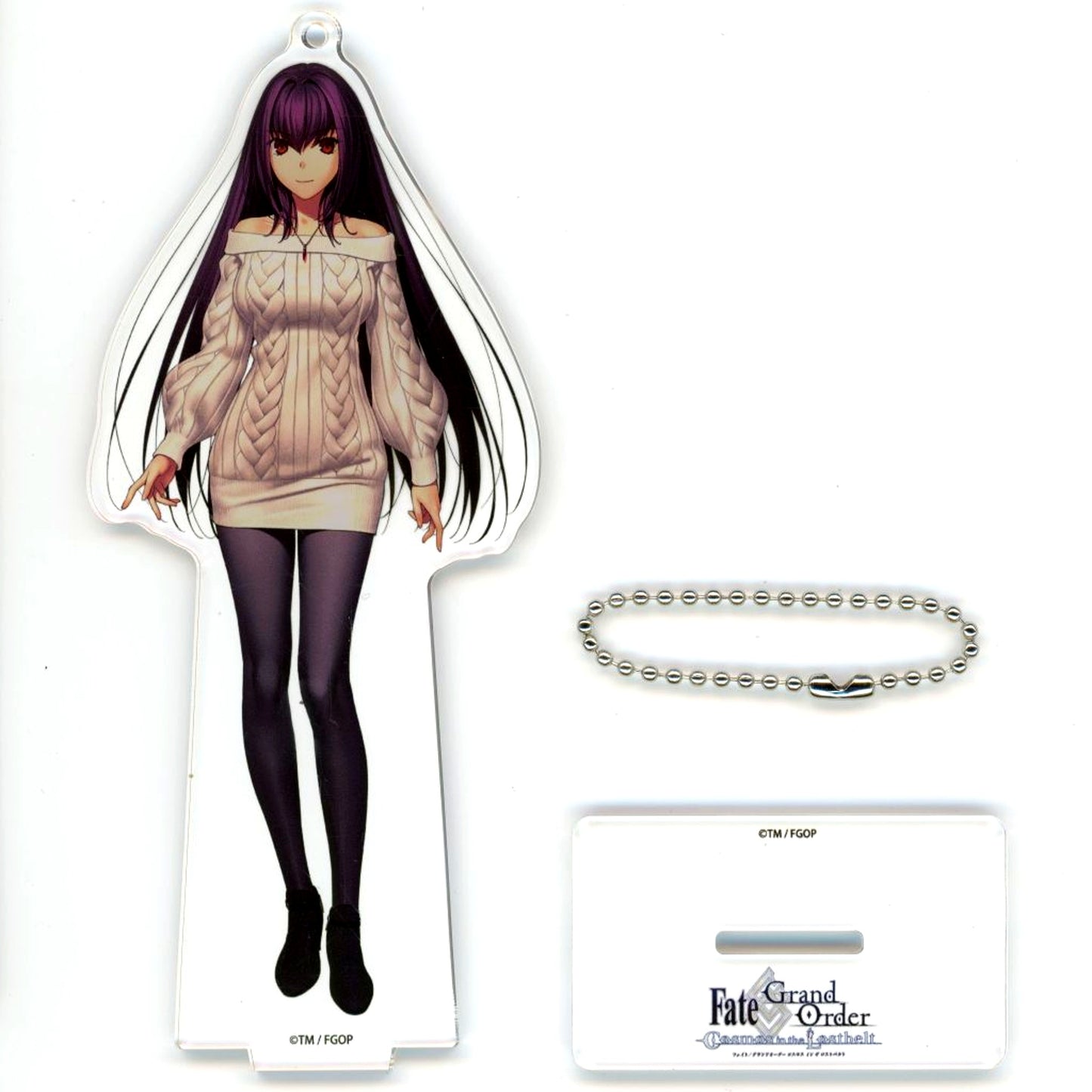 Aunt Irreversible Disposal Hole Id Pick Up Acrylic Mascot Fate/Grand Order Chaldea Satellite Station 2024-2025 [USED]