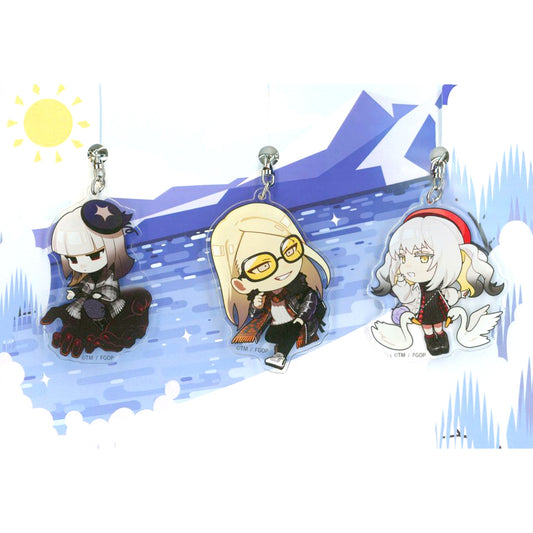 Fukushima Regional Illustration Fate/Grand Order Acrylic Charm Set FGO Chaldea Satellite Station 2024-2025 [USED]