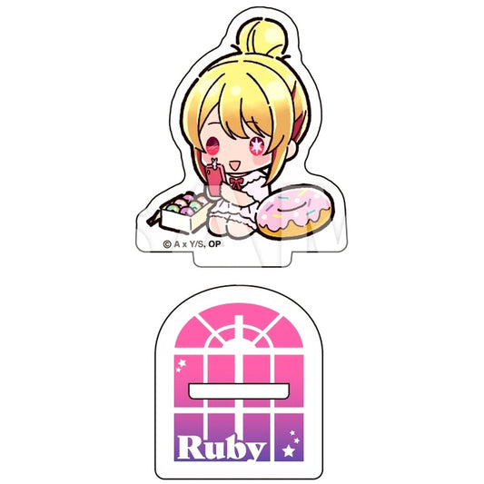 Ruby Hoshino Oshi No Ko Puchikyun Trading Mini Mini Acrylic Stand [USED]