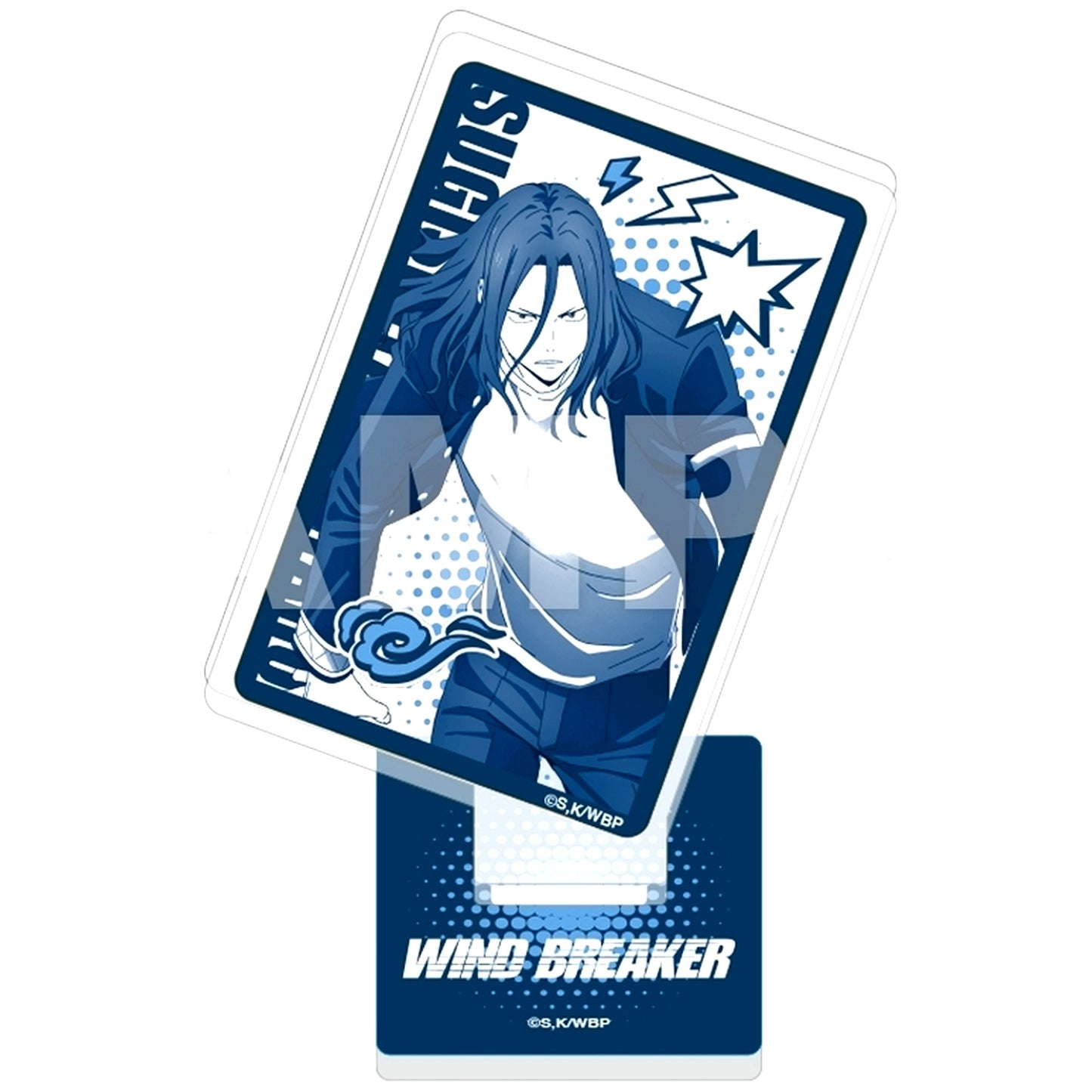Kyotaro Sugishita Playing Card Shape Acrylic Collection WIND BREAKER [USED]