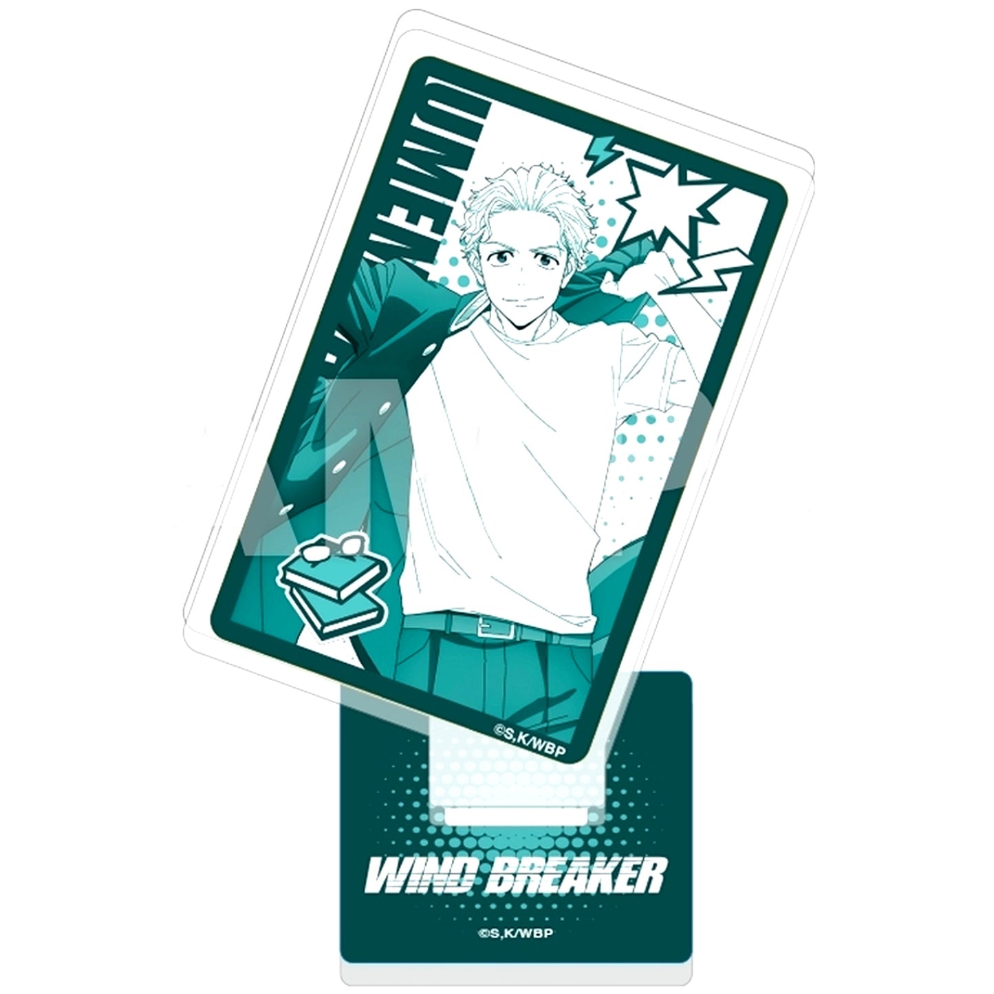 Hajime Umemiya Playing Card Shape Acrylic Collection WIND BREAKER [USED]