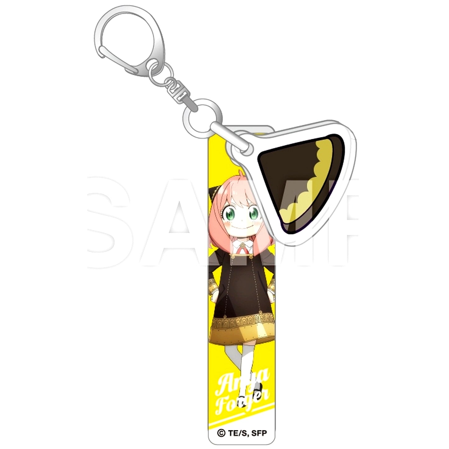 Anya Forger Uniform SPY x FAMILY Trading Hotel Keychain with Charm [USED]