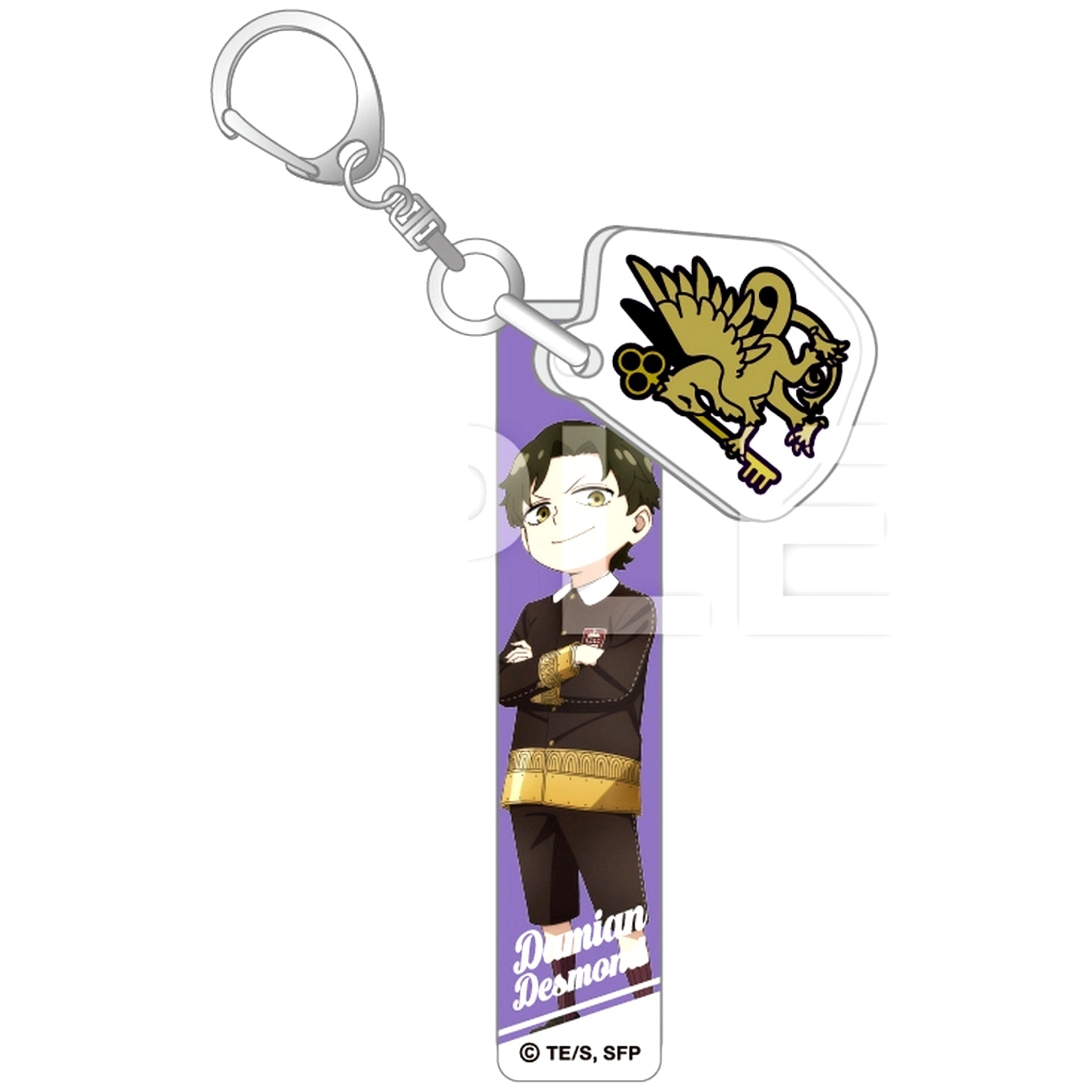 Damian Desmond SPY x FAMILY Trading Hotel Keychain with Charm [USED]