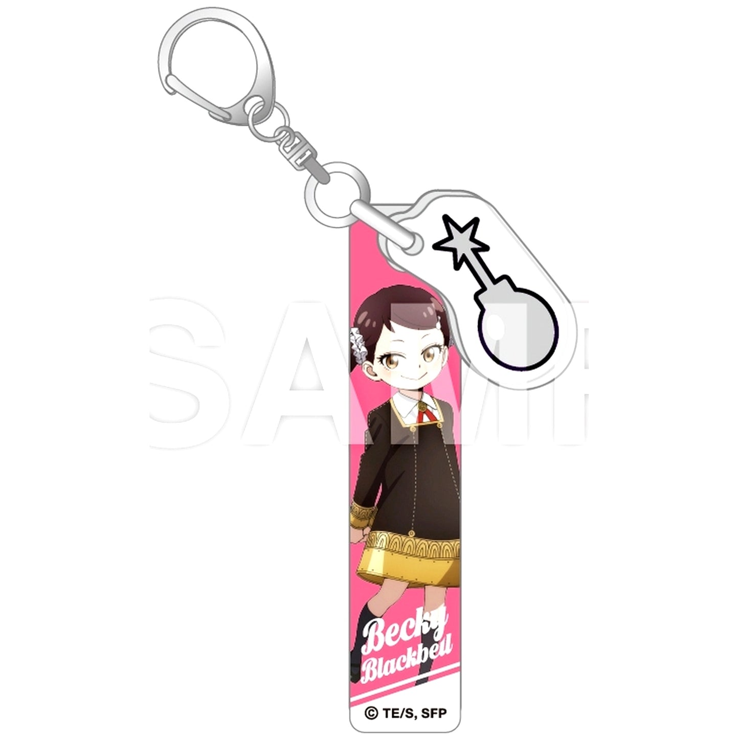 Becky Blackbell SPY x FAMILY Trading Hotel Keychain with Charm [USED]