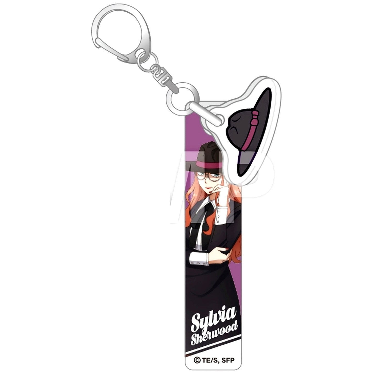Sylvia Sherwood SPY x FAMILY Trading Hotel Keychain with Charm [USED]
