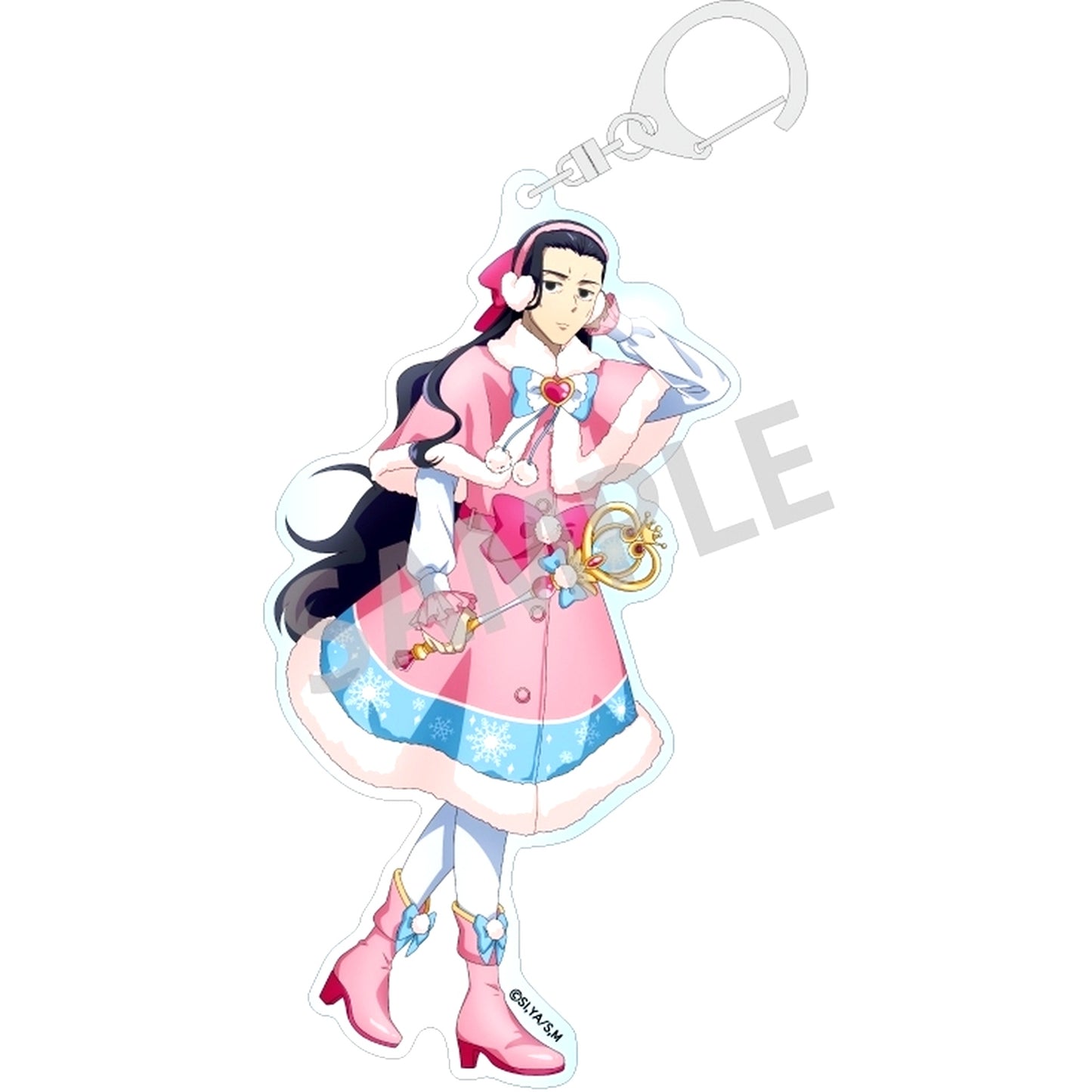 Koji Shigemoto Magilumiere Magical Girls Inc. Winter Outing Full Body Acrylic Keychain [USED]