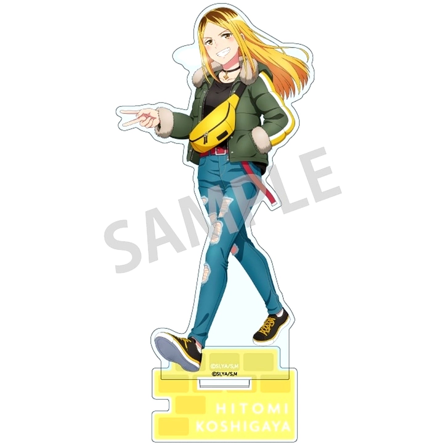 Hitomi Koshigaya Winter Outing Acrylic Stand Magilumiere Co. Ltd. [USED]