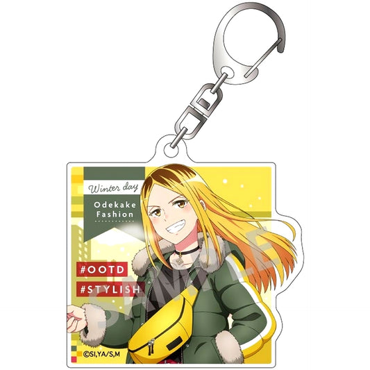 Hitomi Koshigaya A Trading Acrylic Keychain Winter Outing Magilumiere Co. Ltd. [USED]