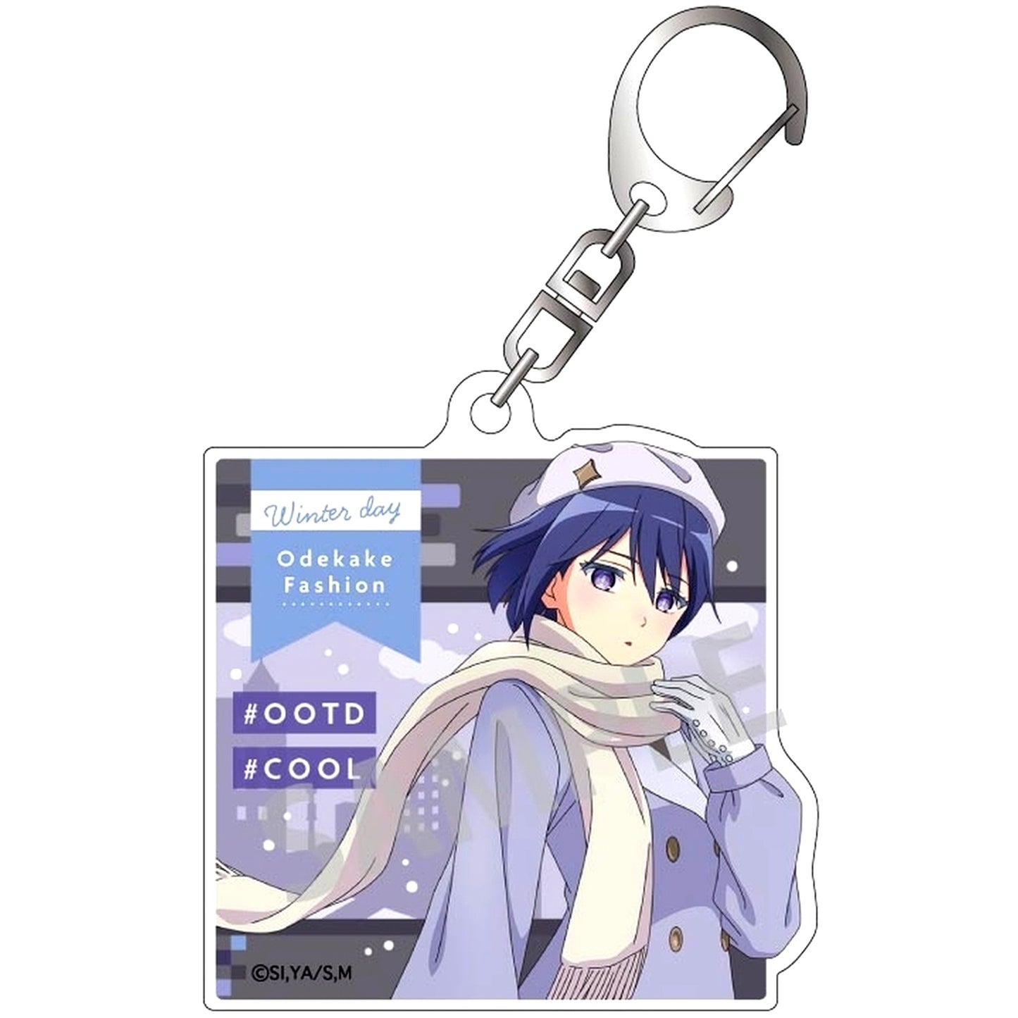 Mei Tsuchiba A Trading Acrylic Keychain Winter Outing Magilumiere Co. Ltd. [USED]